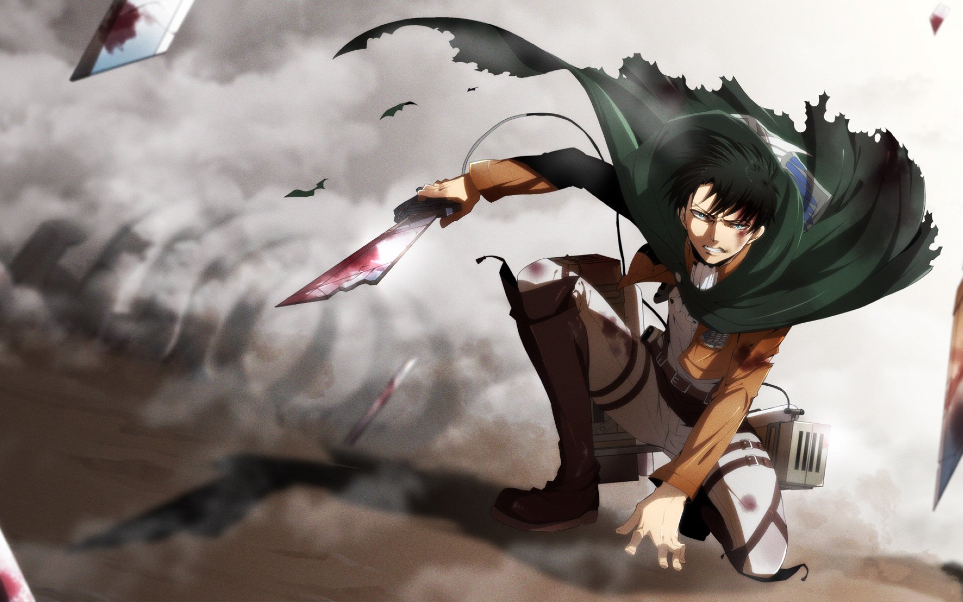 动漫,进击巨人,利威尔