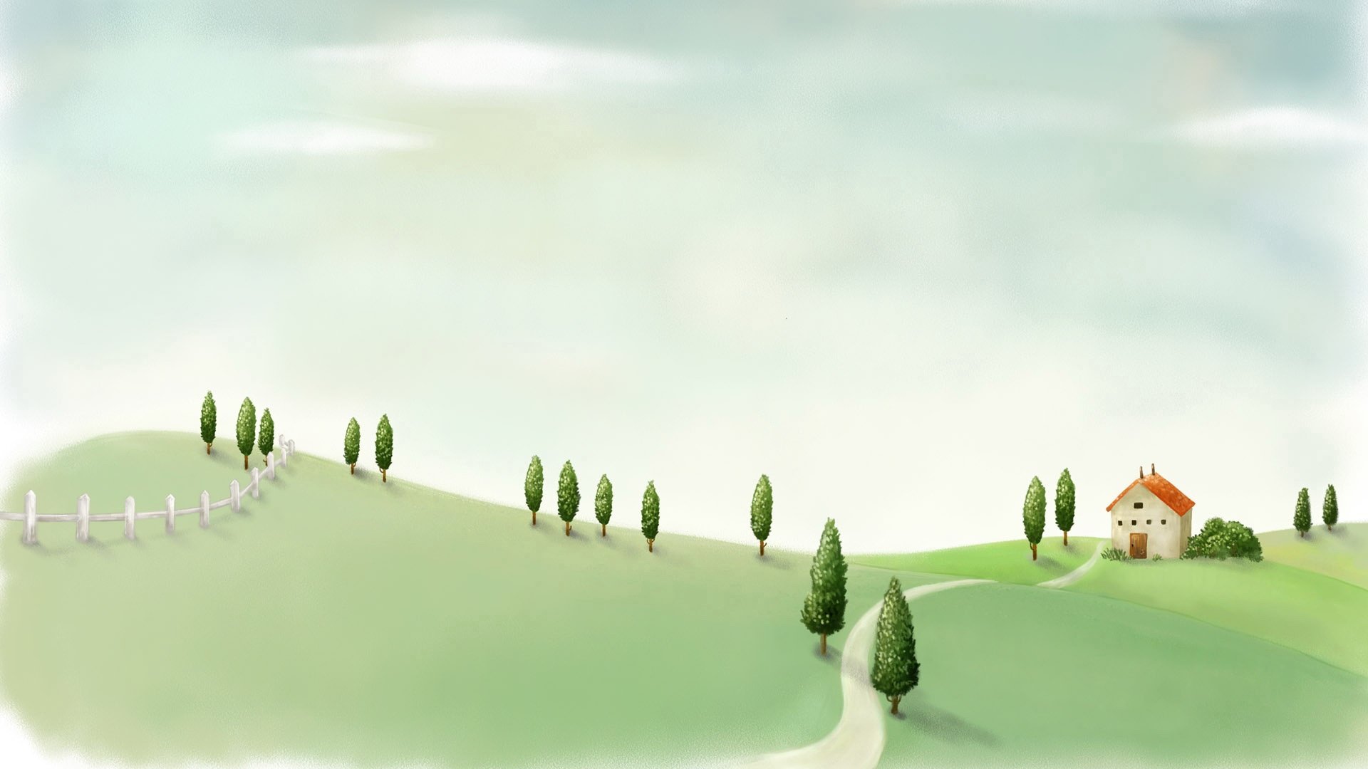 创意,设计,风景,清新,儿童桌面专用