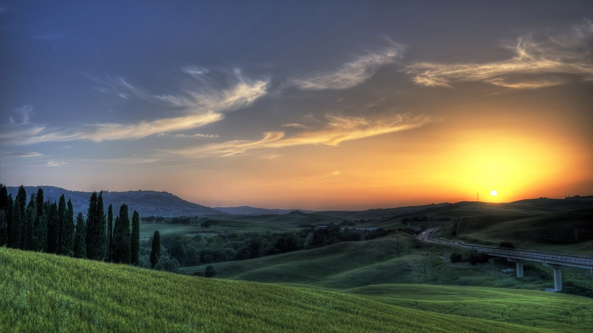 风景,朝霞,清晨,自然风光,儿童桌面专用