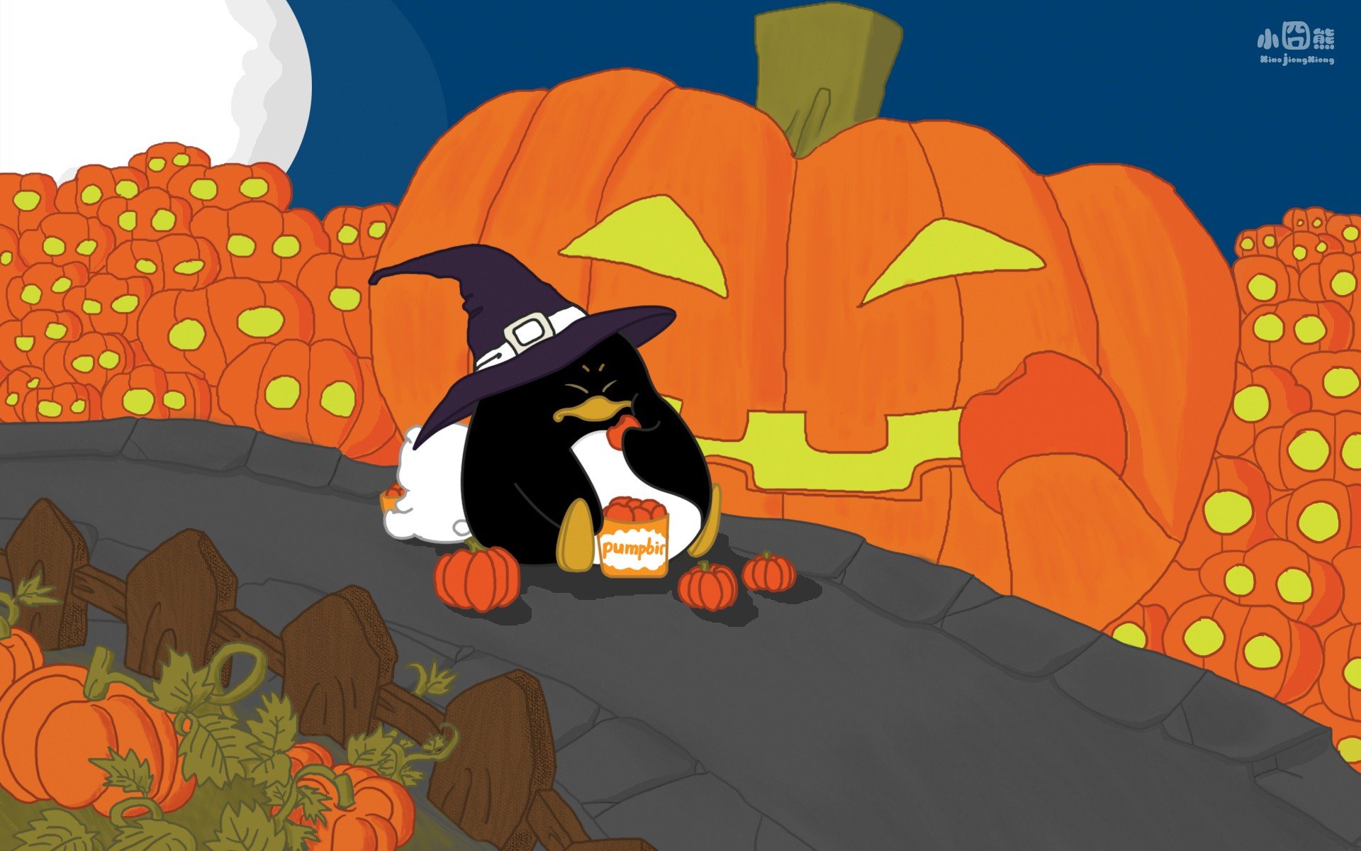 动漫,小囧熊,万圣节,原创,@小囧熊,儿童桌面专用