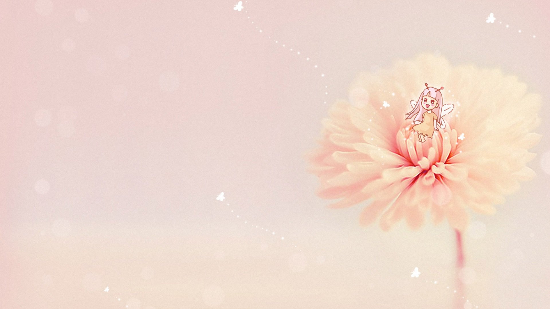 小清新,清新淡雅,花,儿童桌面专用