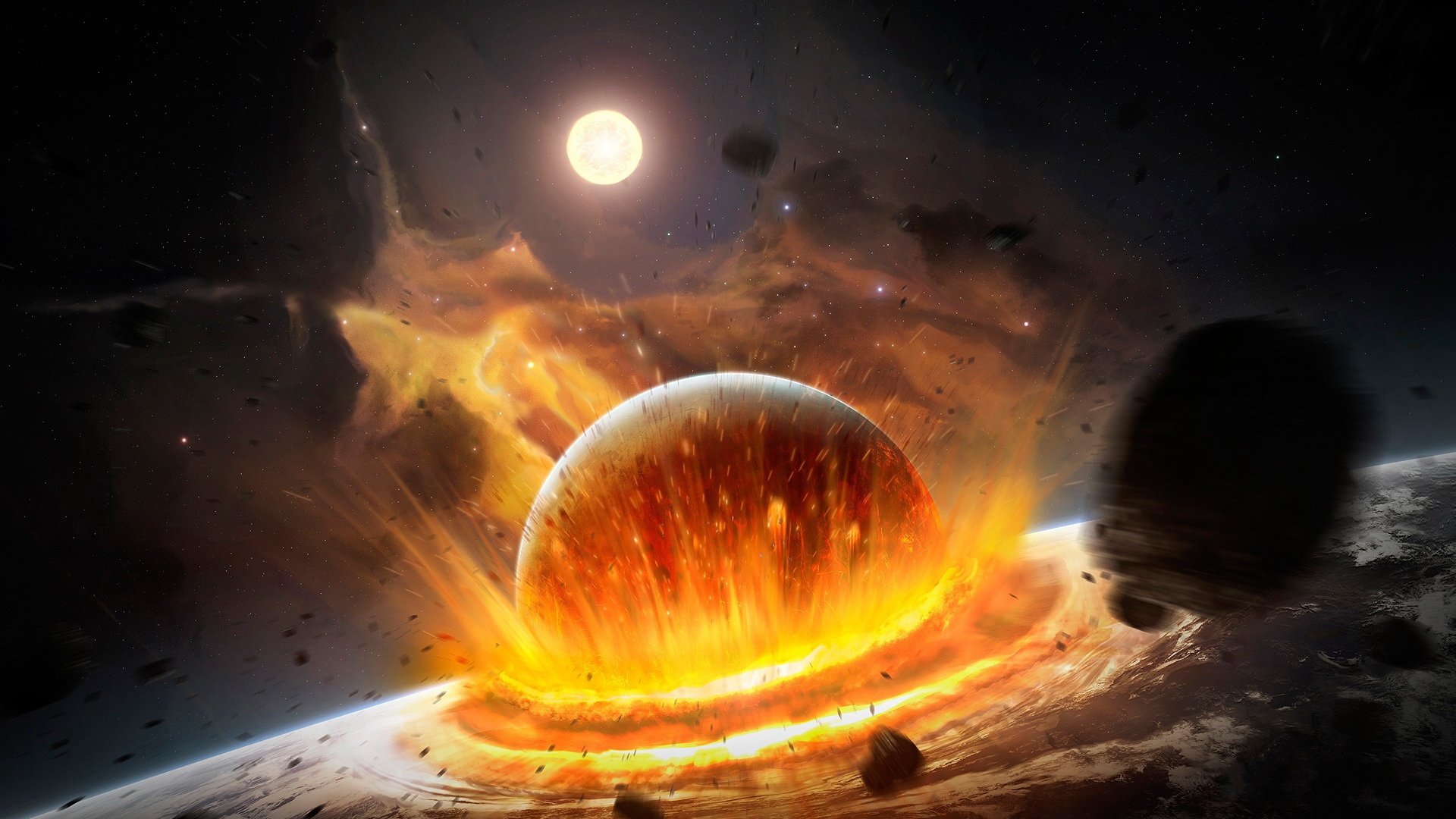 创意,星空,流星,陨石,儿童桌面专用