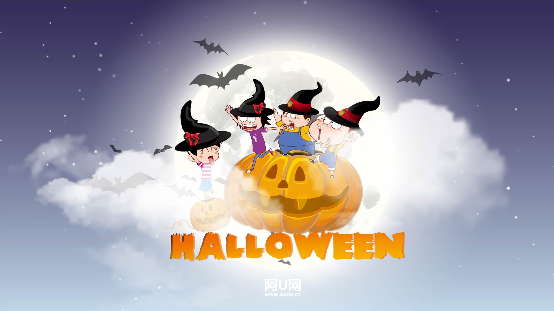 动漫,小囧熊,万圣节,原创,@小囧熊,儿童桌面专用