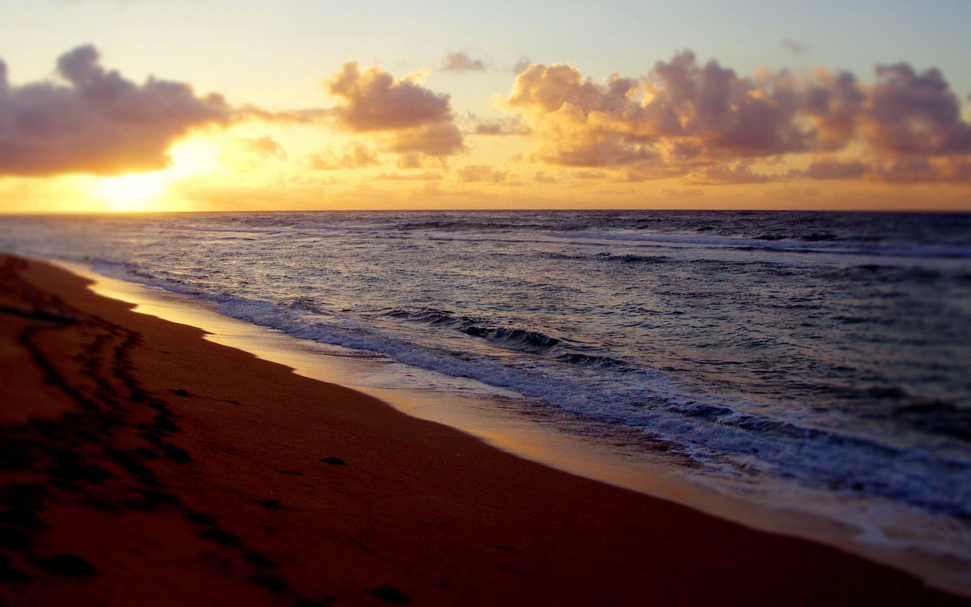 风景,自然,大海,海滩,落日,儿童桌面专用