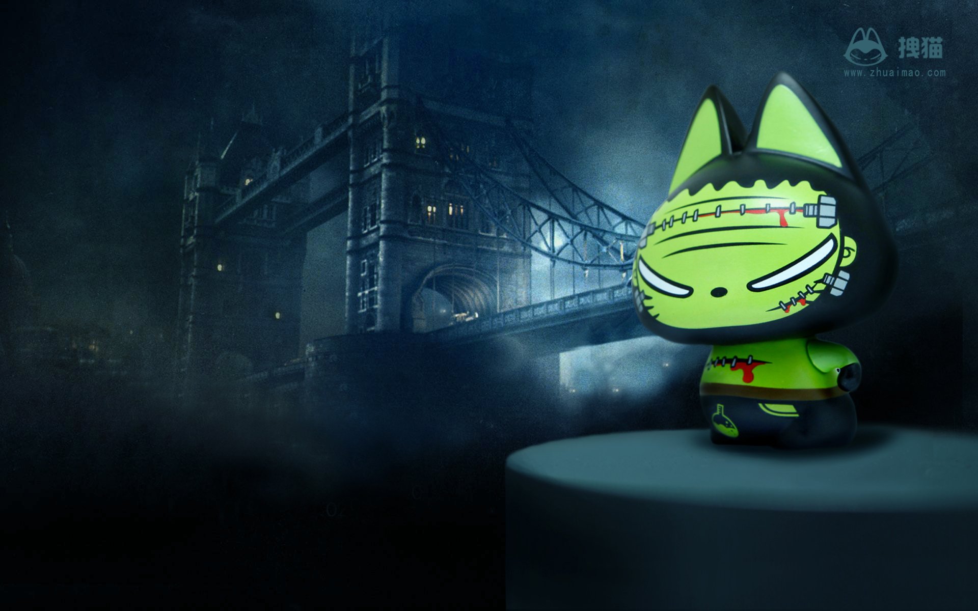 动漫,拽猫,万圣节,卡通,诡异,恶搞