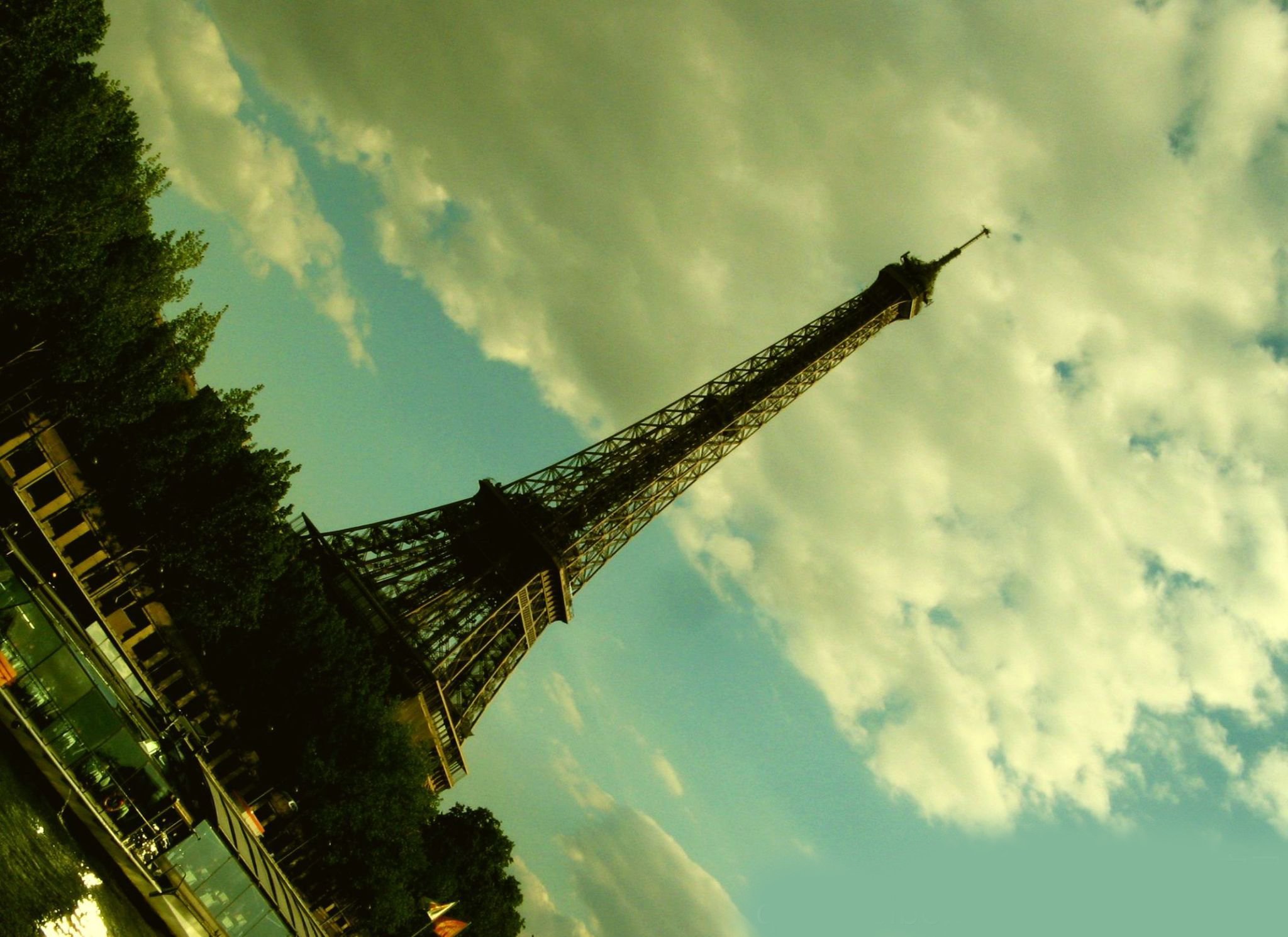 小清新,巴黎,铁塔