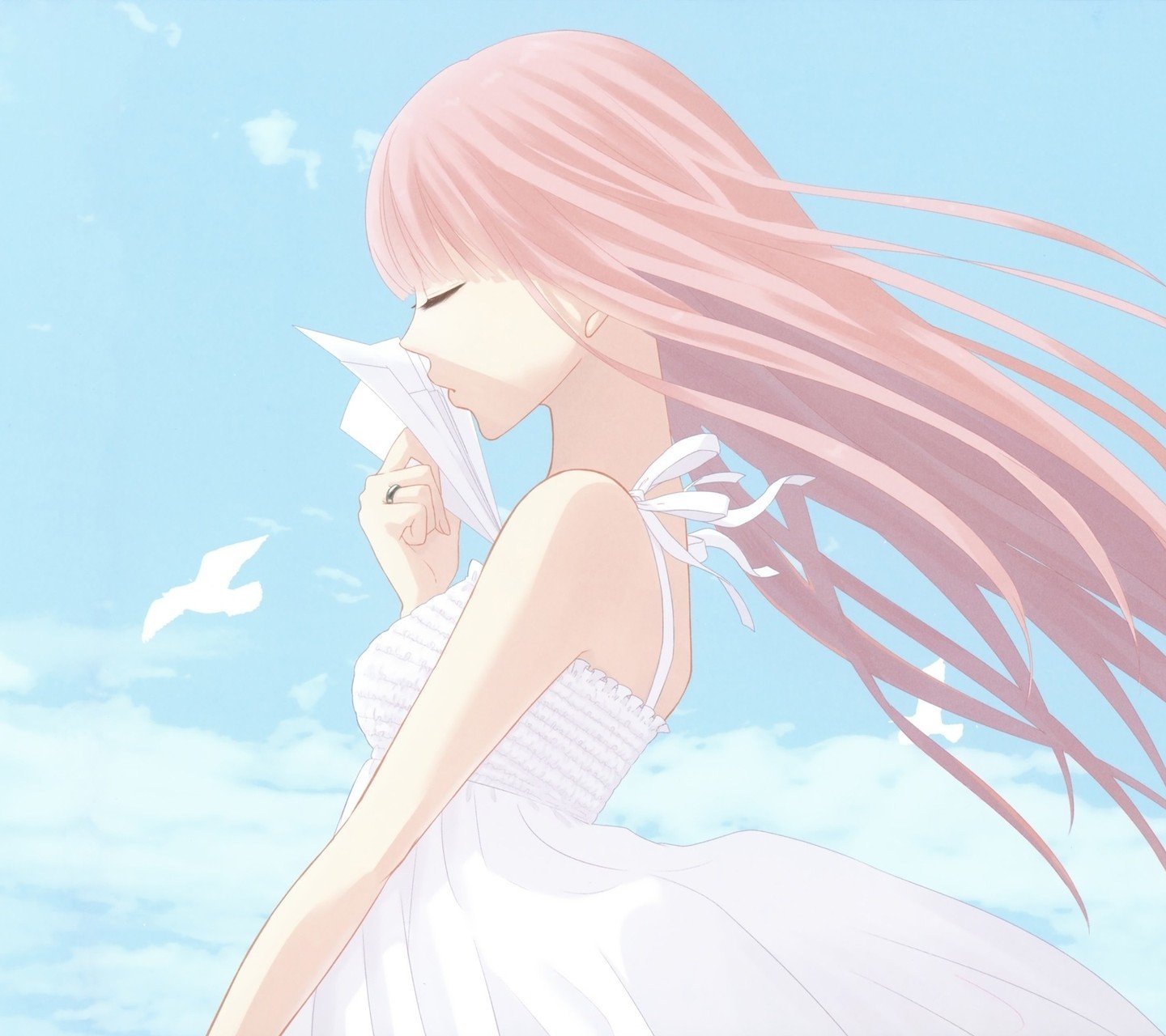 动漫,少女手绘,萝莉,清新,简约,儿童桌面专用