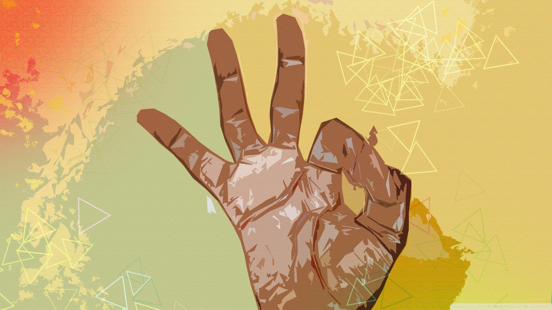 创意,OK,炫彩,设计,儿童桌面专用