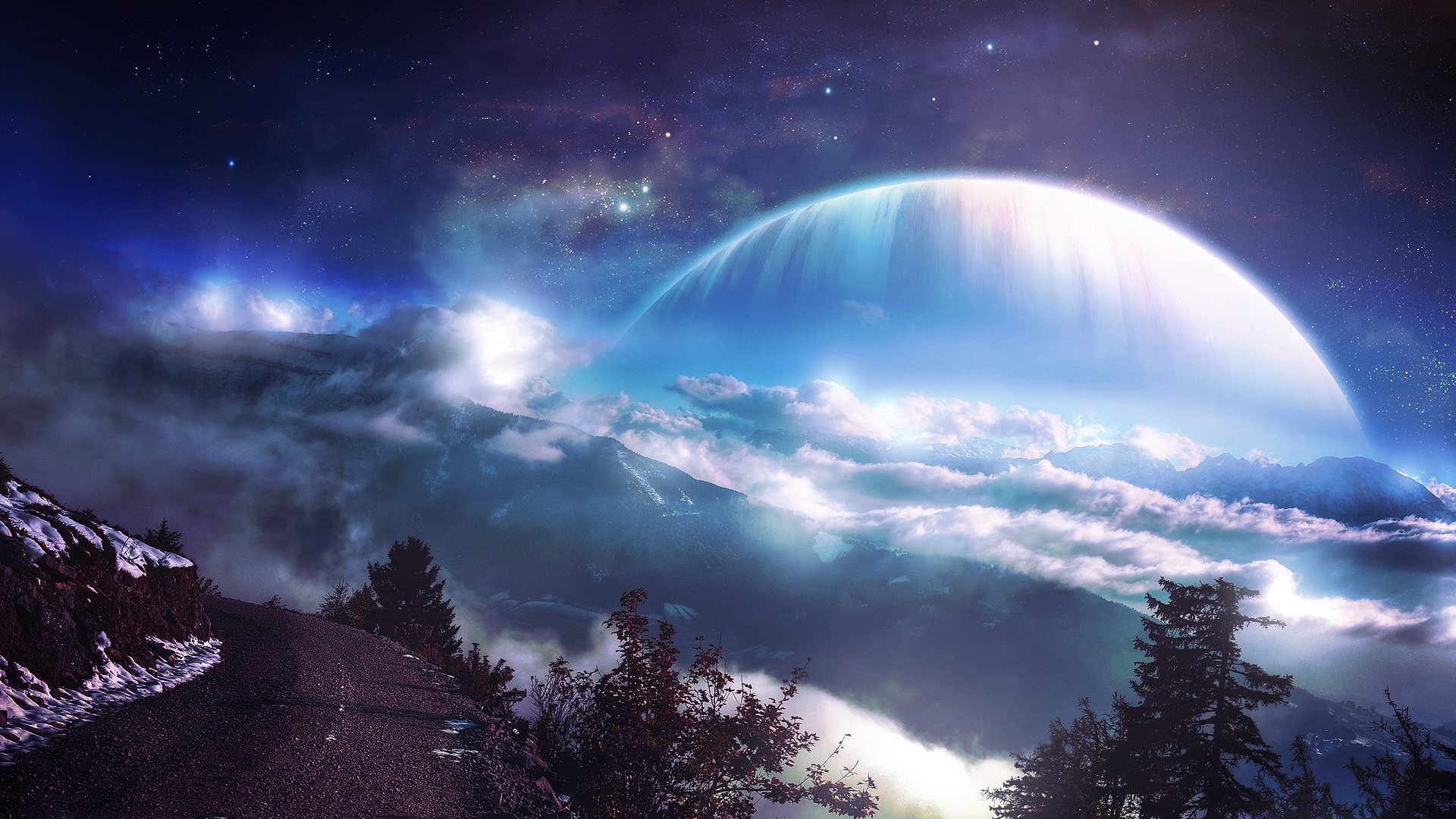 风景,奇幻梦境,儿童桌面专用