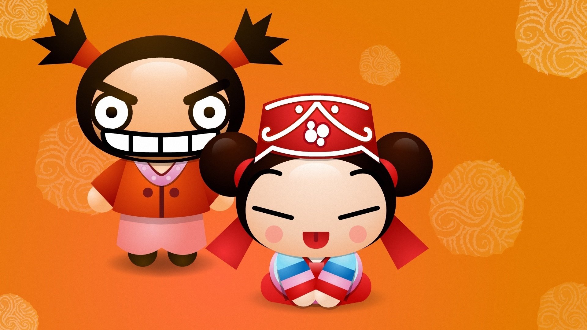 动漫,卡通,pucca,中国娃娃,可爱,儿童桌面专用