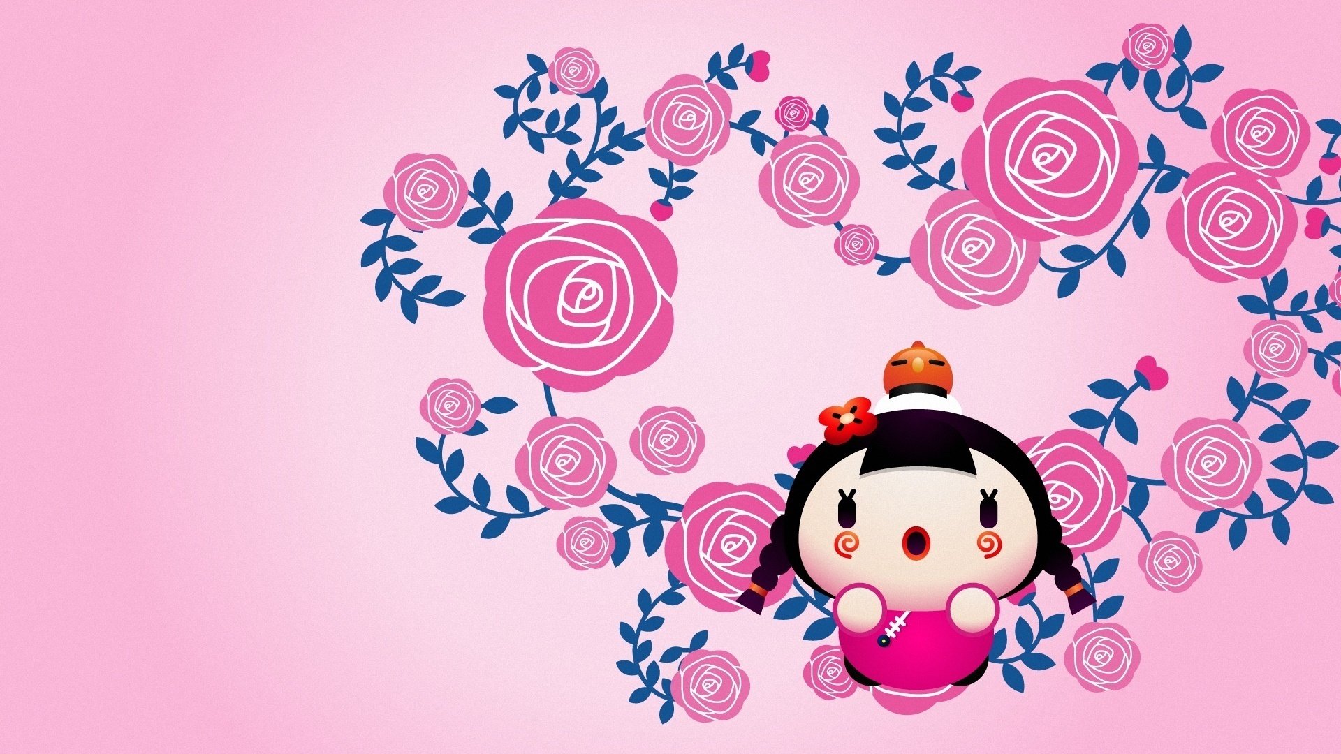 动漫,卡通,pucca,中国娃娃,可爱,儿童桌面专用