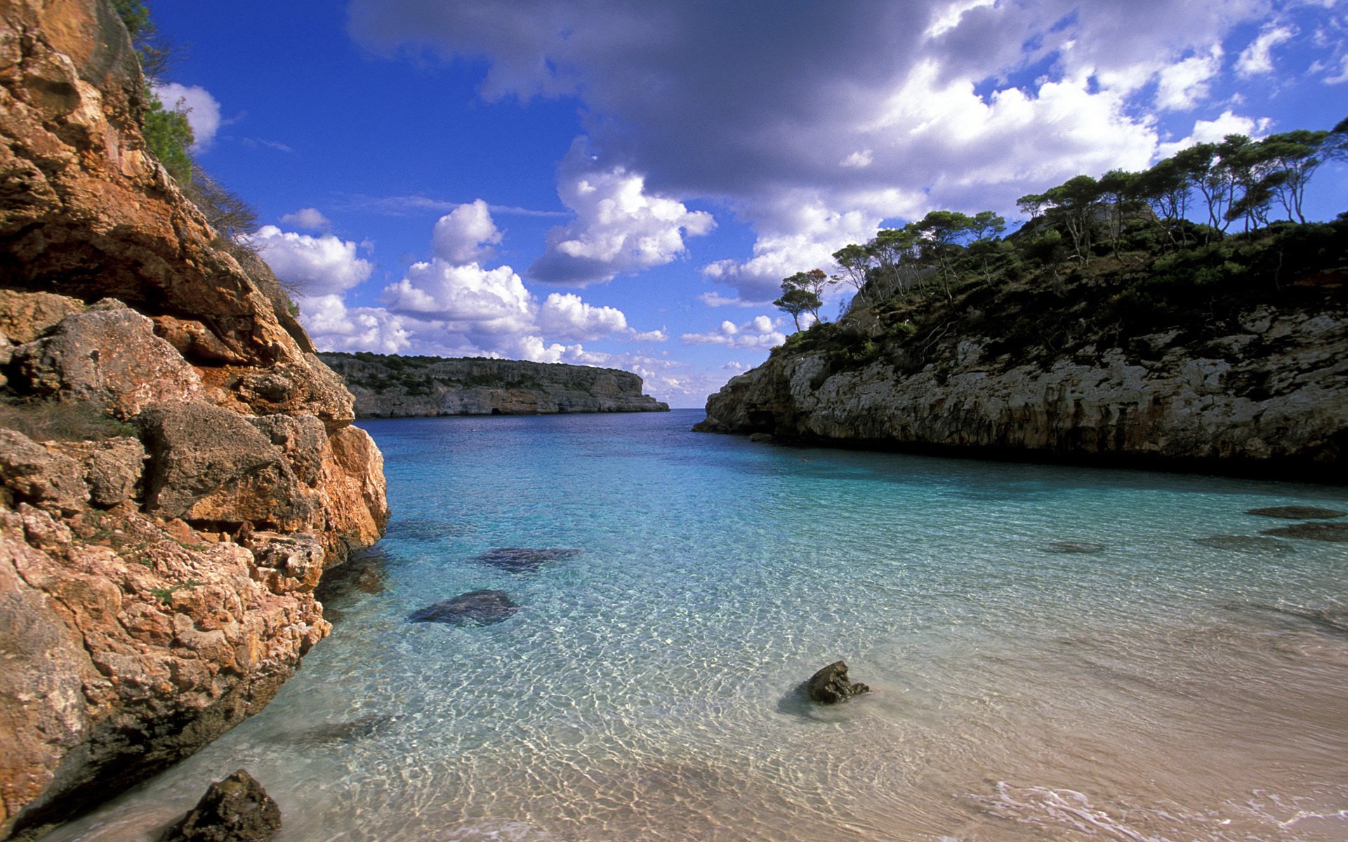 风景,美如画,蓝天,心旷神怡,大海,儿童桌面专用