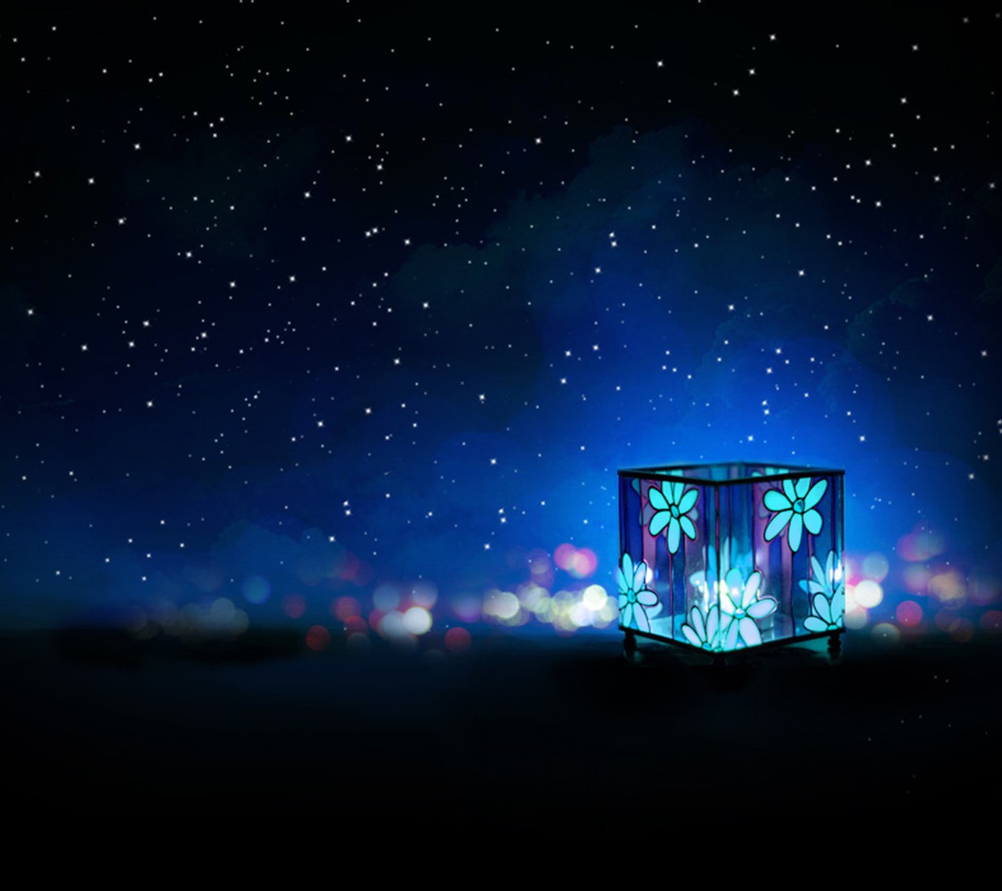 小清新,魔法,荧光,炫彩,方块