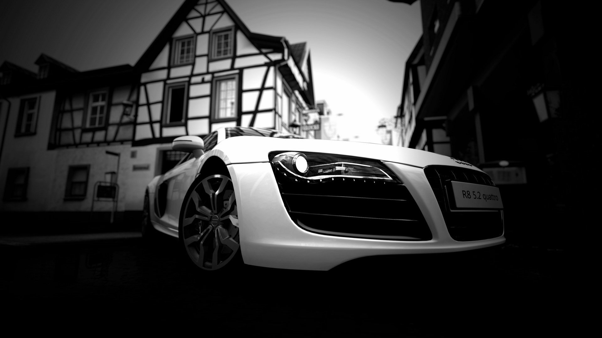 汽车,跑车,奥迪,R8,儿童桌面专用