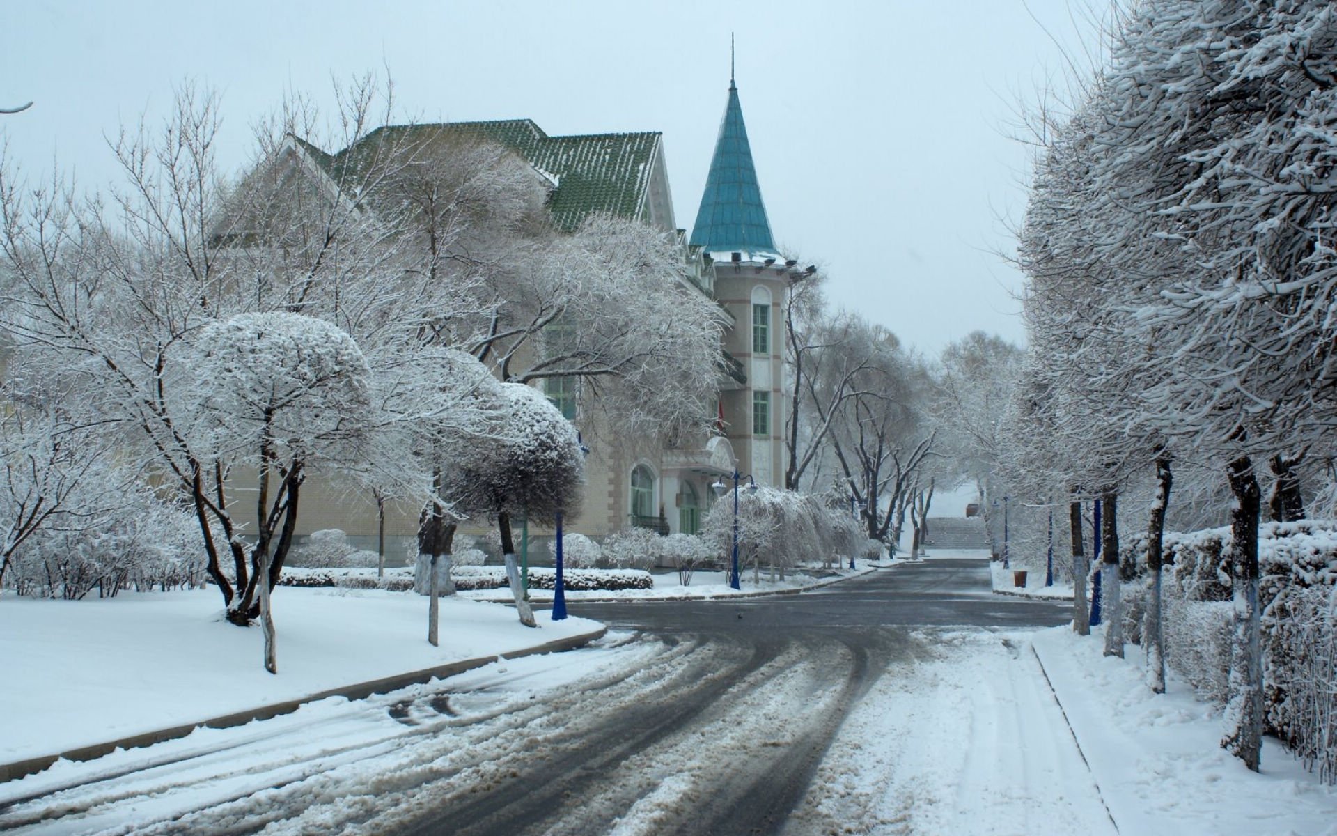 风景,冰天雪地,儿童桌面专用
