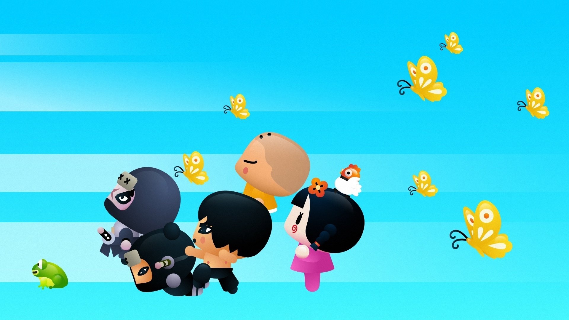 动漫,卡通,pucca,中国娃娃,可爱,儿童桌面专用