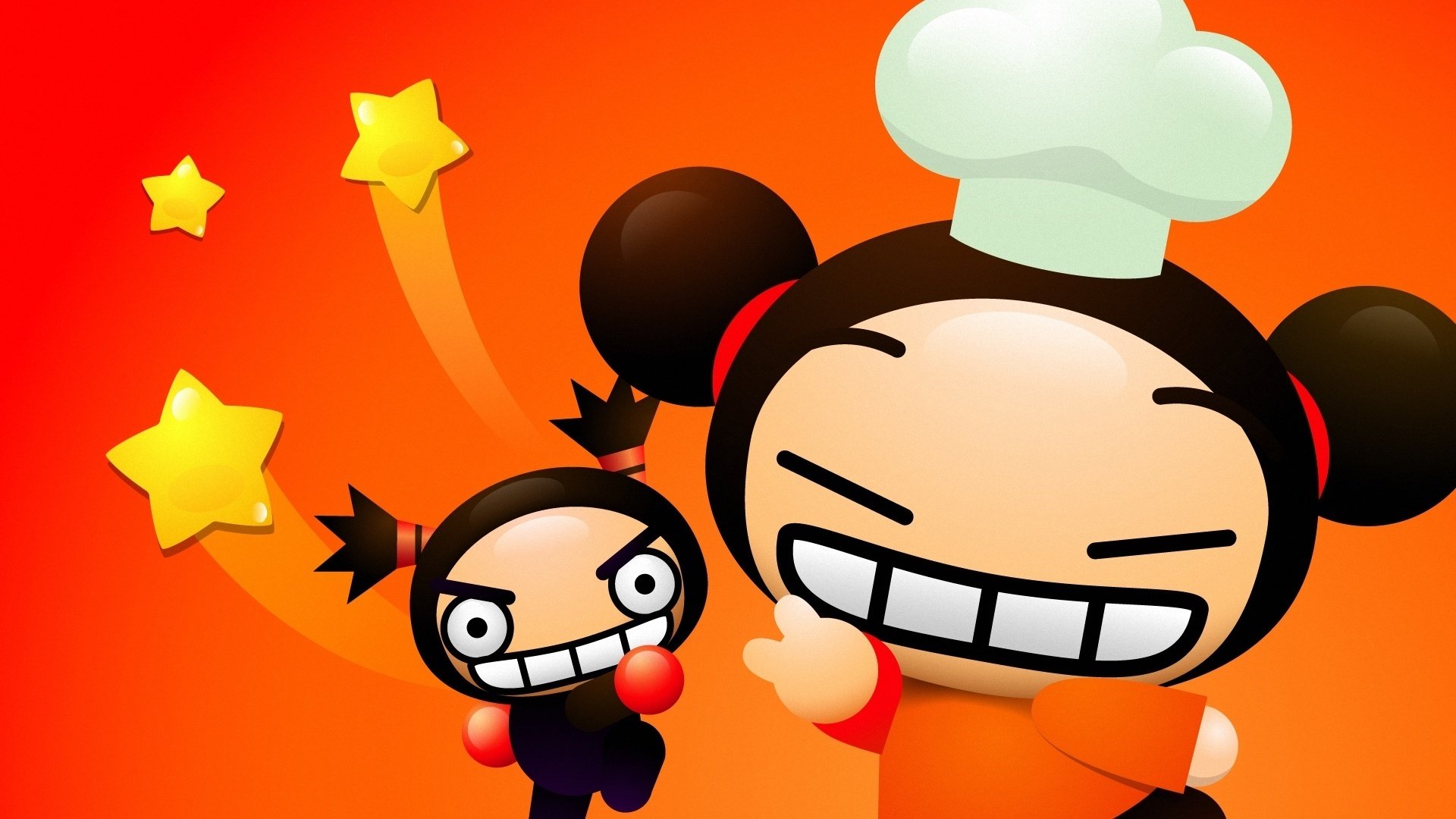 动漫,卡通,pucca,中国娃娃,可爱,儿童桌面专用