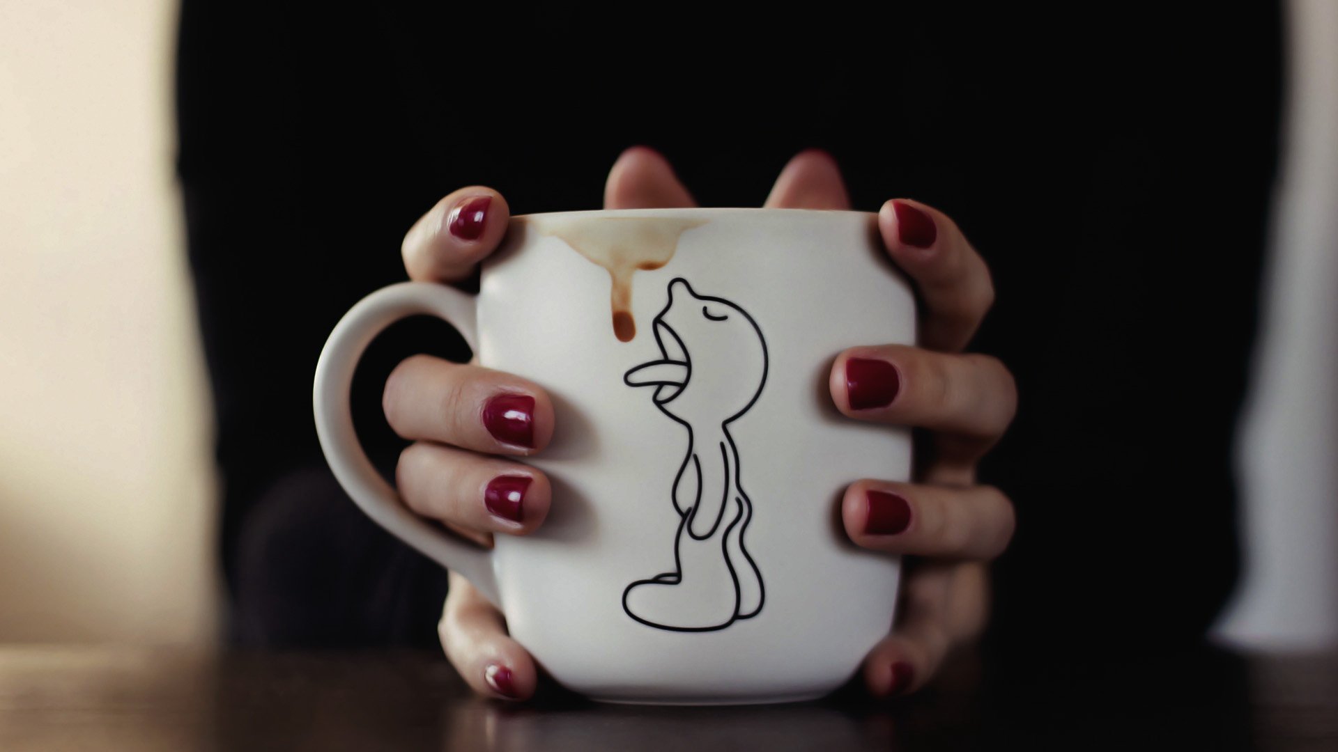 小清新,温馨一刻,少女,马克杯,创意,咖啡,儿童桌面专用