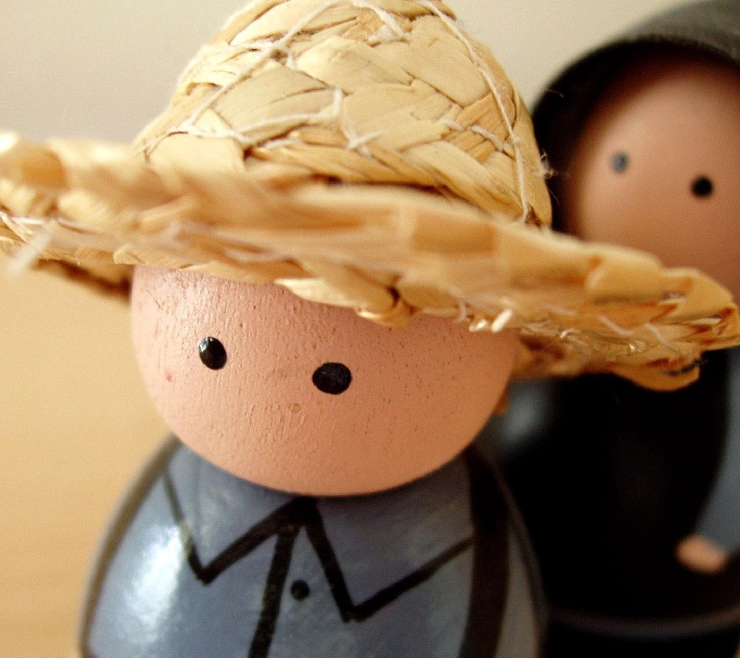 小清新,玩偶,草帽,公仔,可爱,趣味,萌,儿童桌面专用