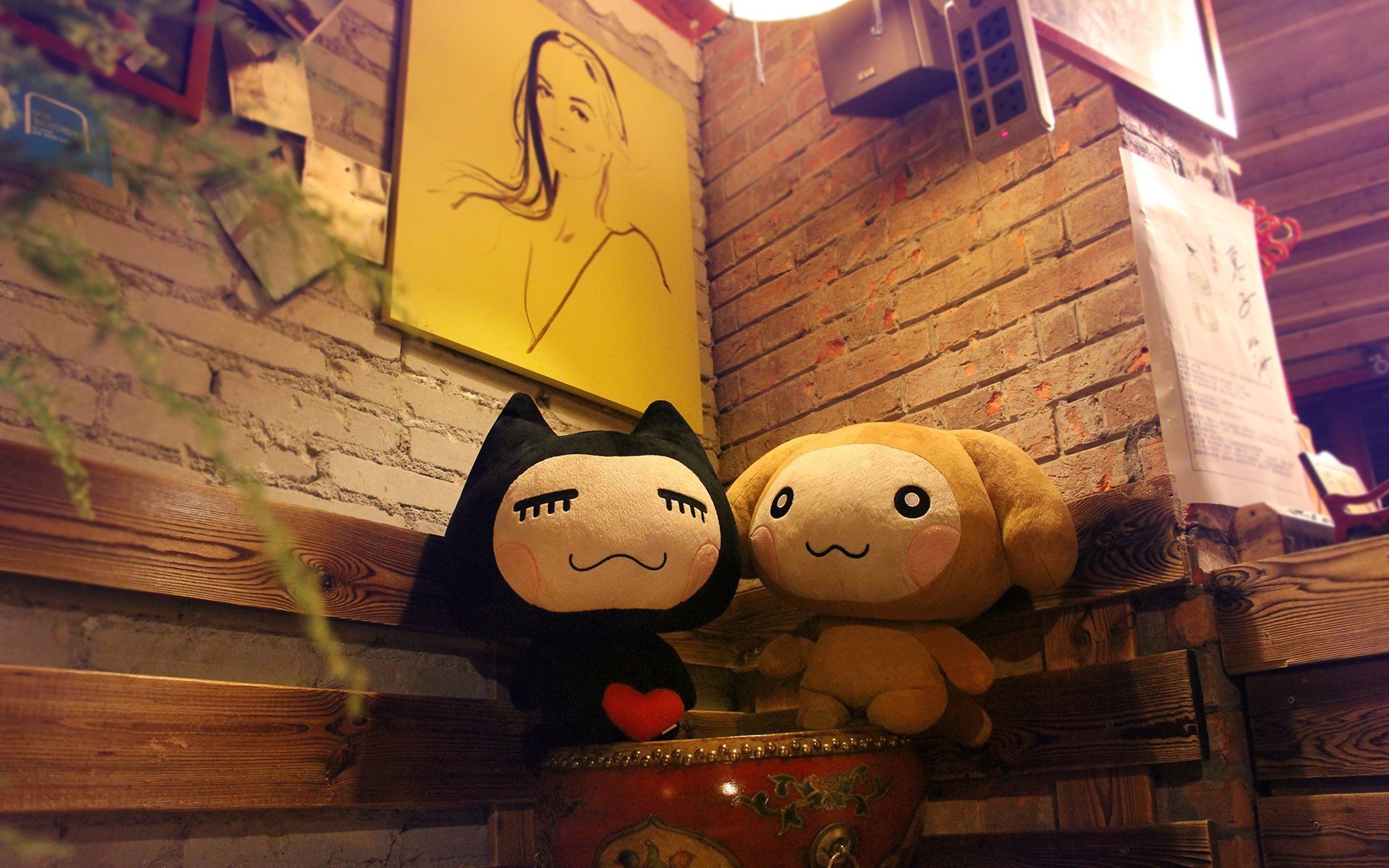 小左小右,小清新,摄影,儿童桌面专用