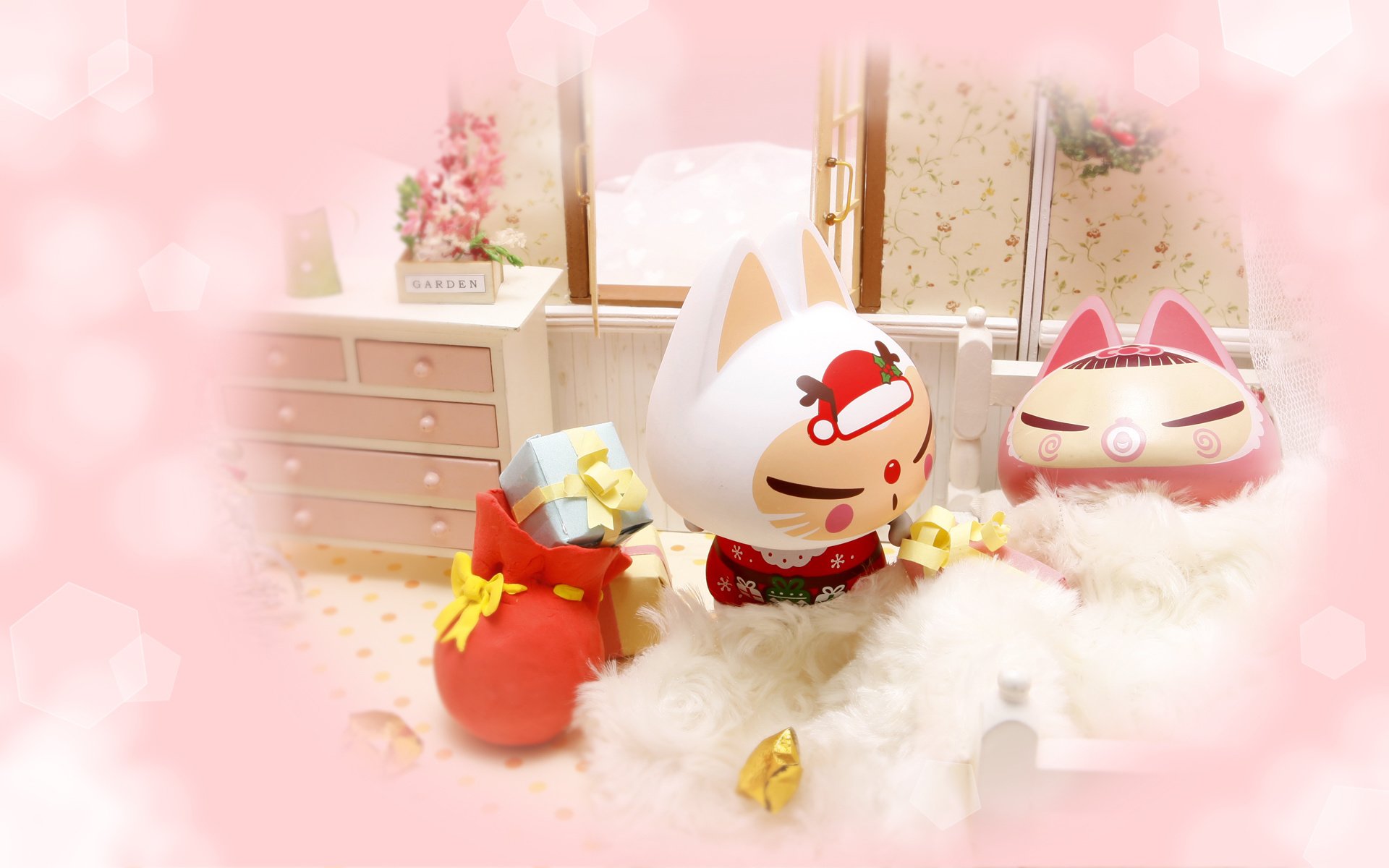 动漫,可爱,动画,手绘,圣诞节,拽猫,儿童桌面专用