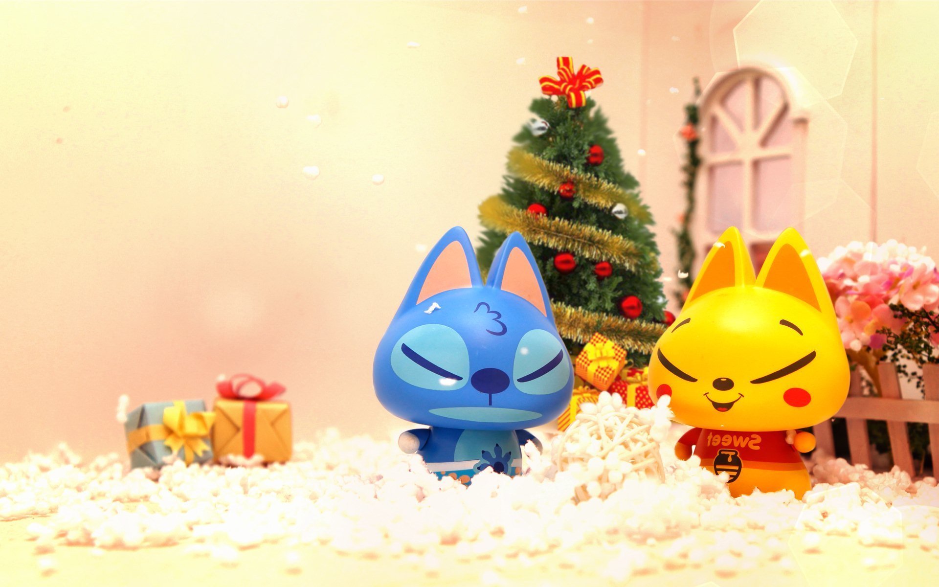 动漫,可爱,动画,手绘,圣诞节,拽猫,儿童桌面专用