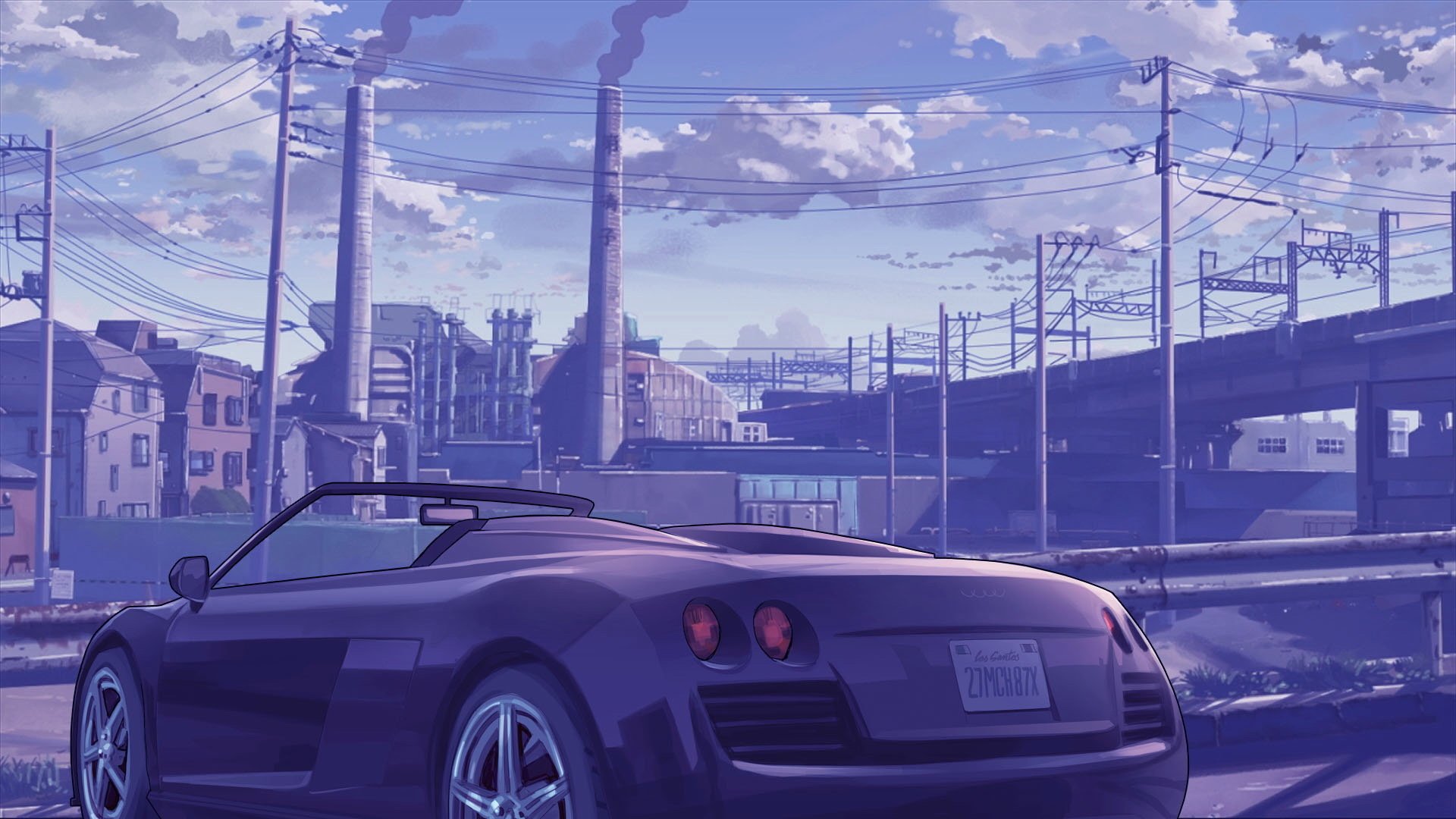 动漫,卡通,绘画,手绘,汽车,酷车,跑车,儿童桌面专用