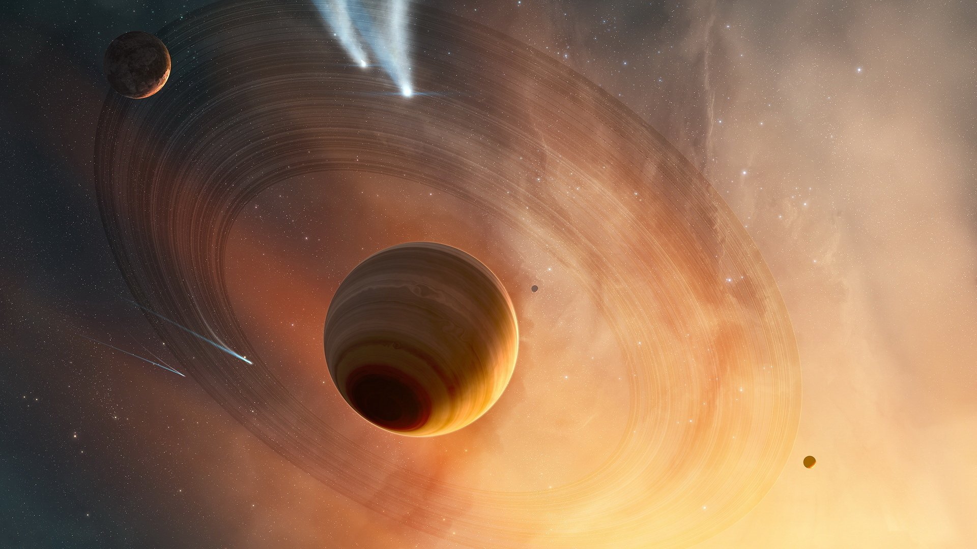 炫酷,时尚,设计,创意,星球,宇宙,儿童桌面专用