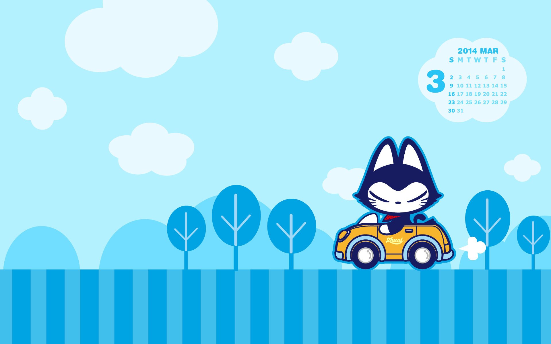 动漫,卡通,拽猫,儿童桌面专用