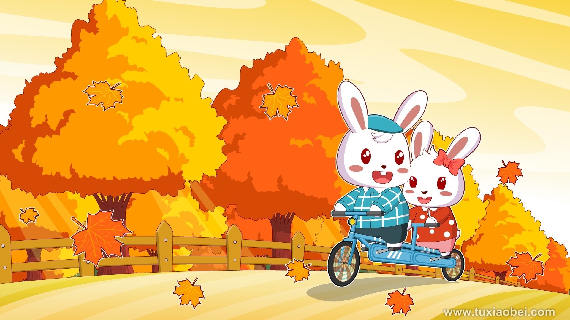 动漫,手绘,动画,漫画,儿童桌面专用,兔小贝1月,兔小贝