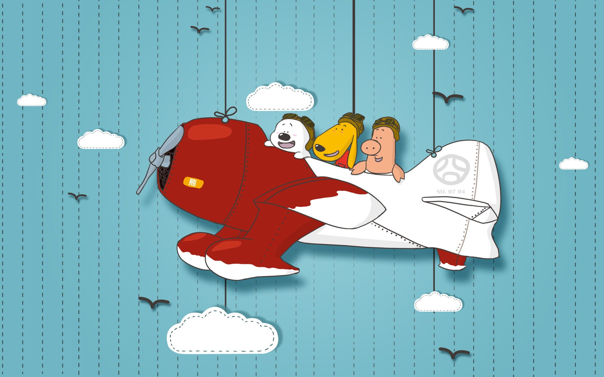 动漫卡通,手绘,动画,小囧熊,儿童桌面专用