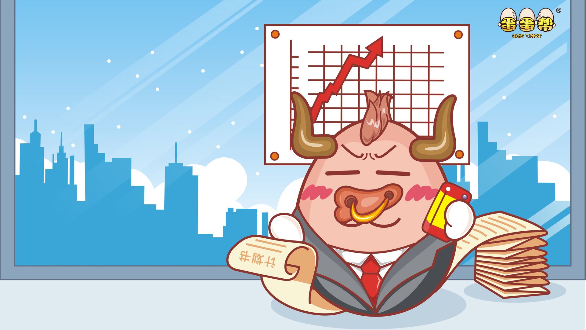 动漫卡通,手绘,动画,蛋蛋帮,儿童桌面专用