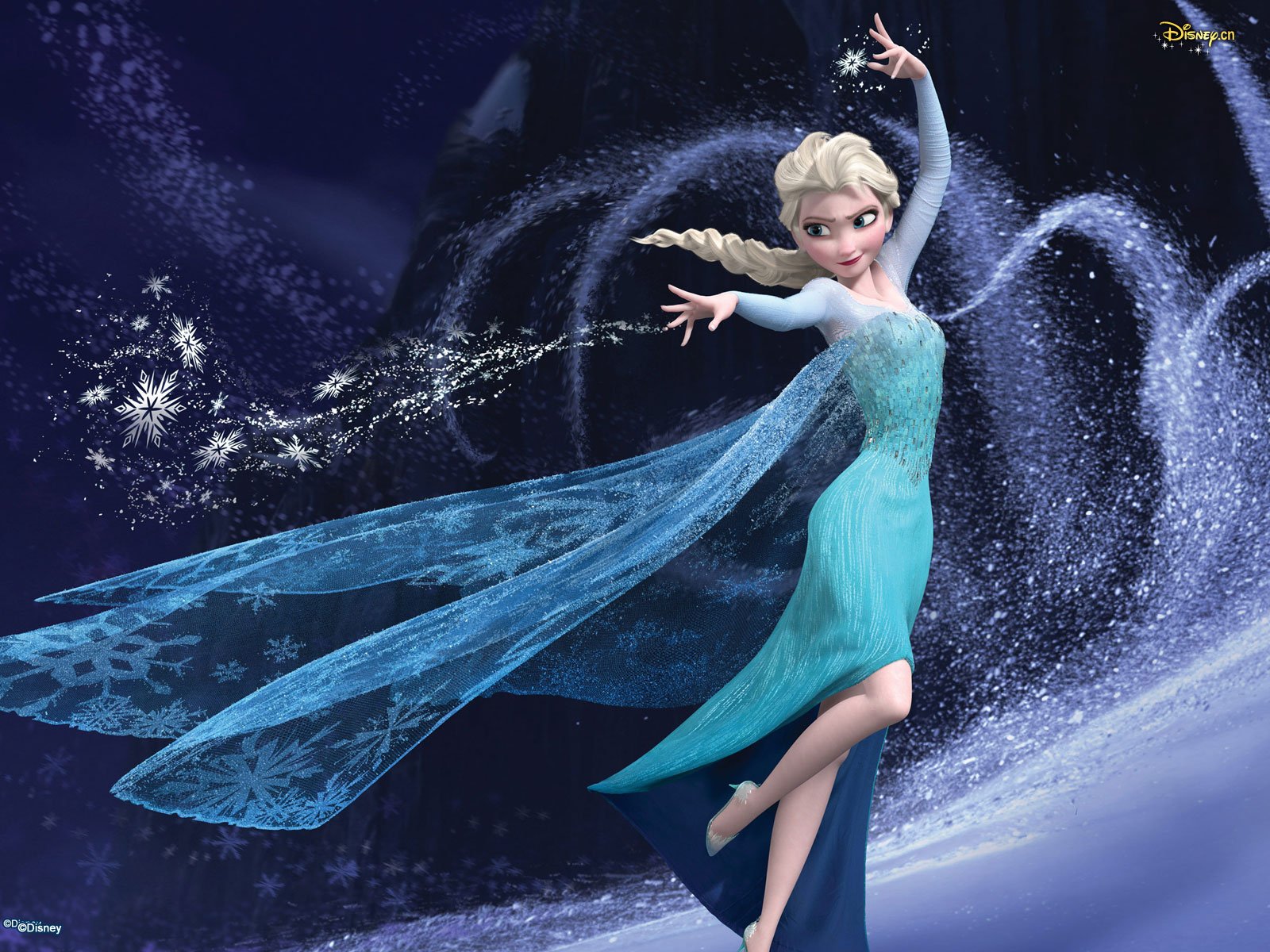 动漫,冰雪奇缘,儿童桌面专用