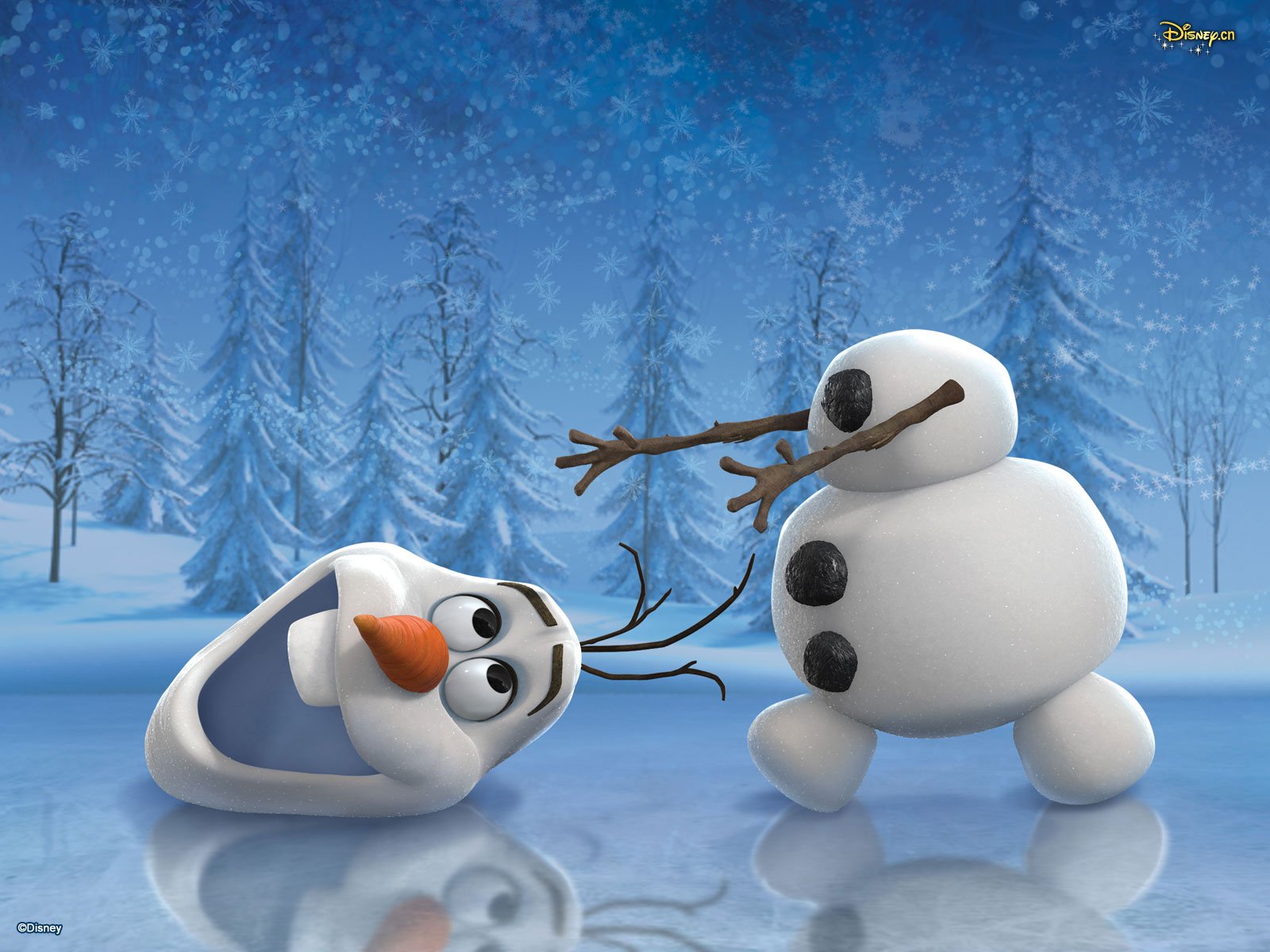 动漫,冰雪奇缘,儿童桌面专用