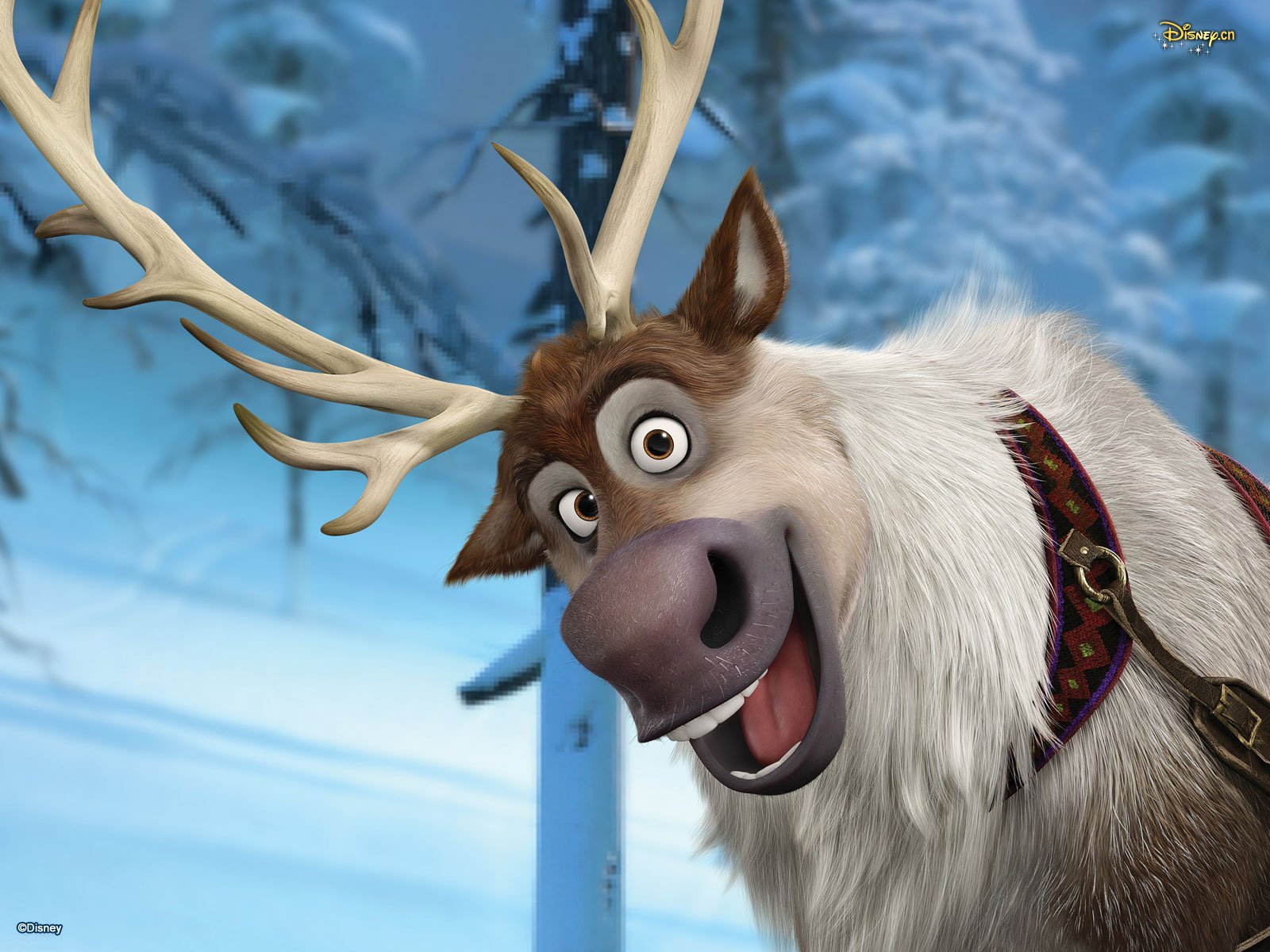 动漫,冰雪奇缘,儿童桌面专用