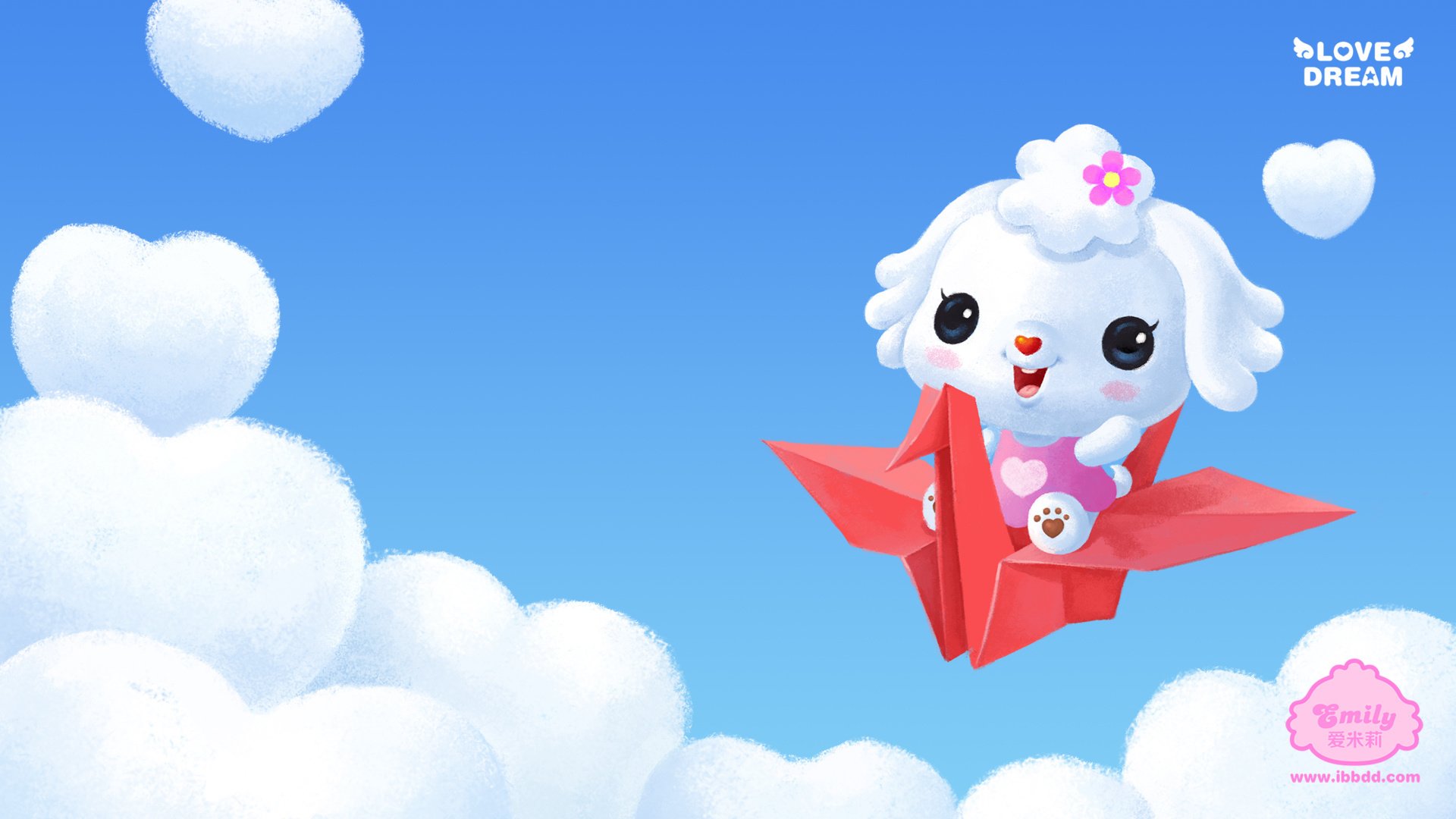 动漫,手绘,动画,漫画,儿童桌面专用,爱米莉