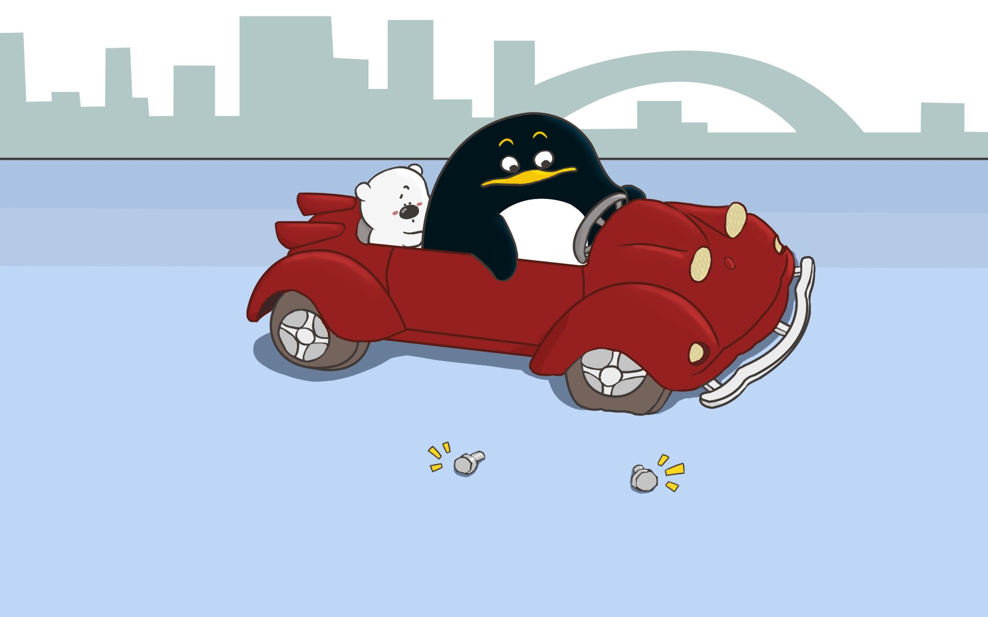 动漫卡通,手绘,动画,小囧熊,儿童桌面专用