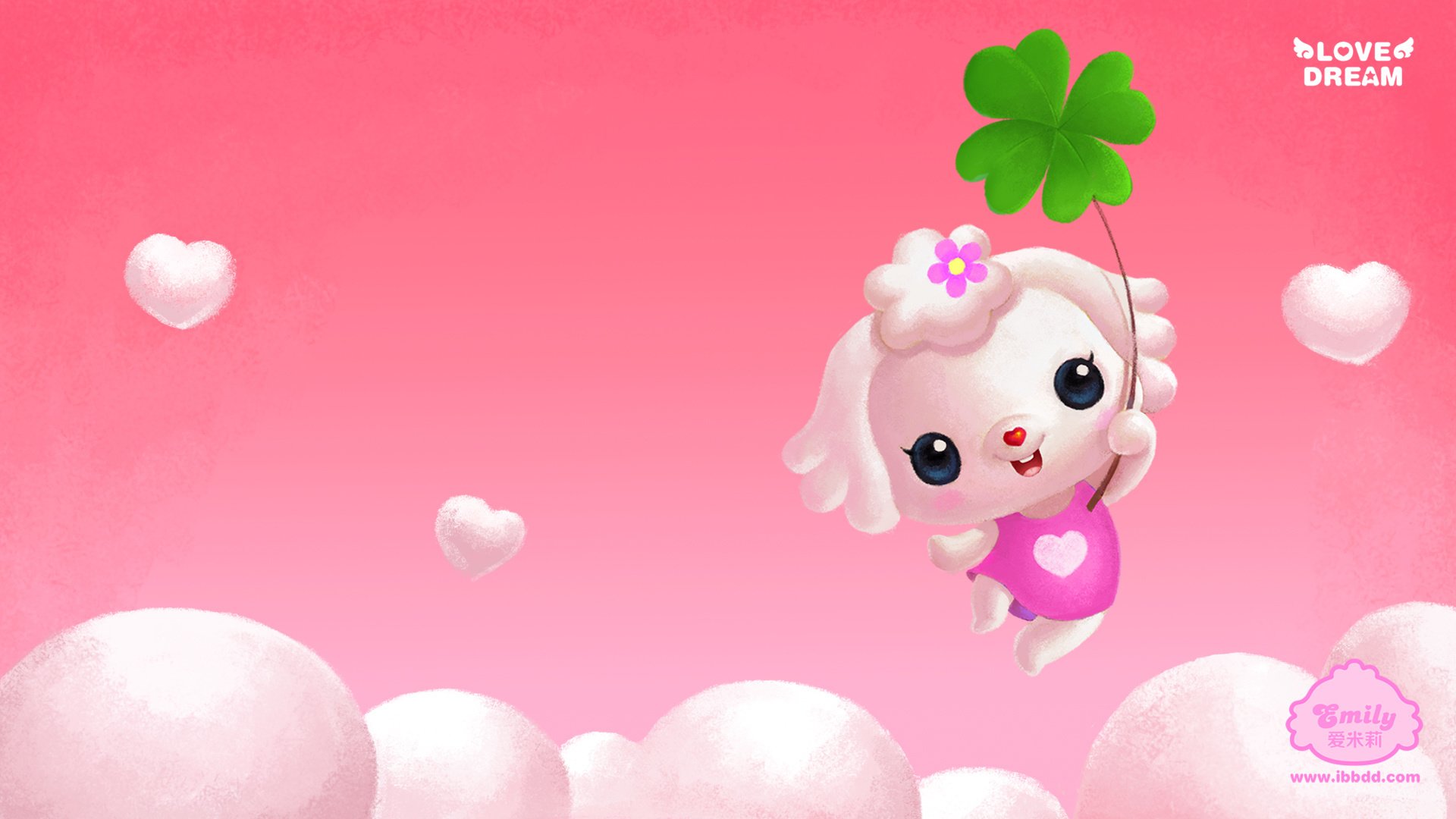 动漫,手绘,动画,漫画,儿童桌面专用,爱米莉