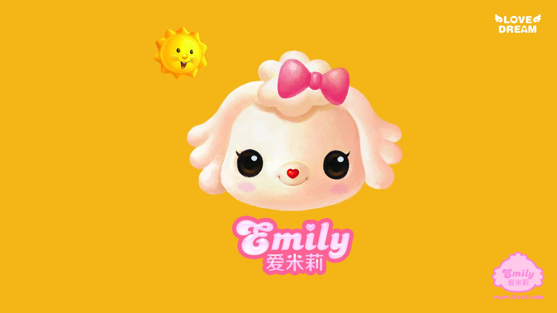 动漫,手绘,动画,漫画,儿童桌面专用,爱米莉