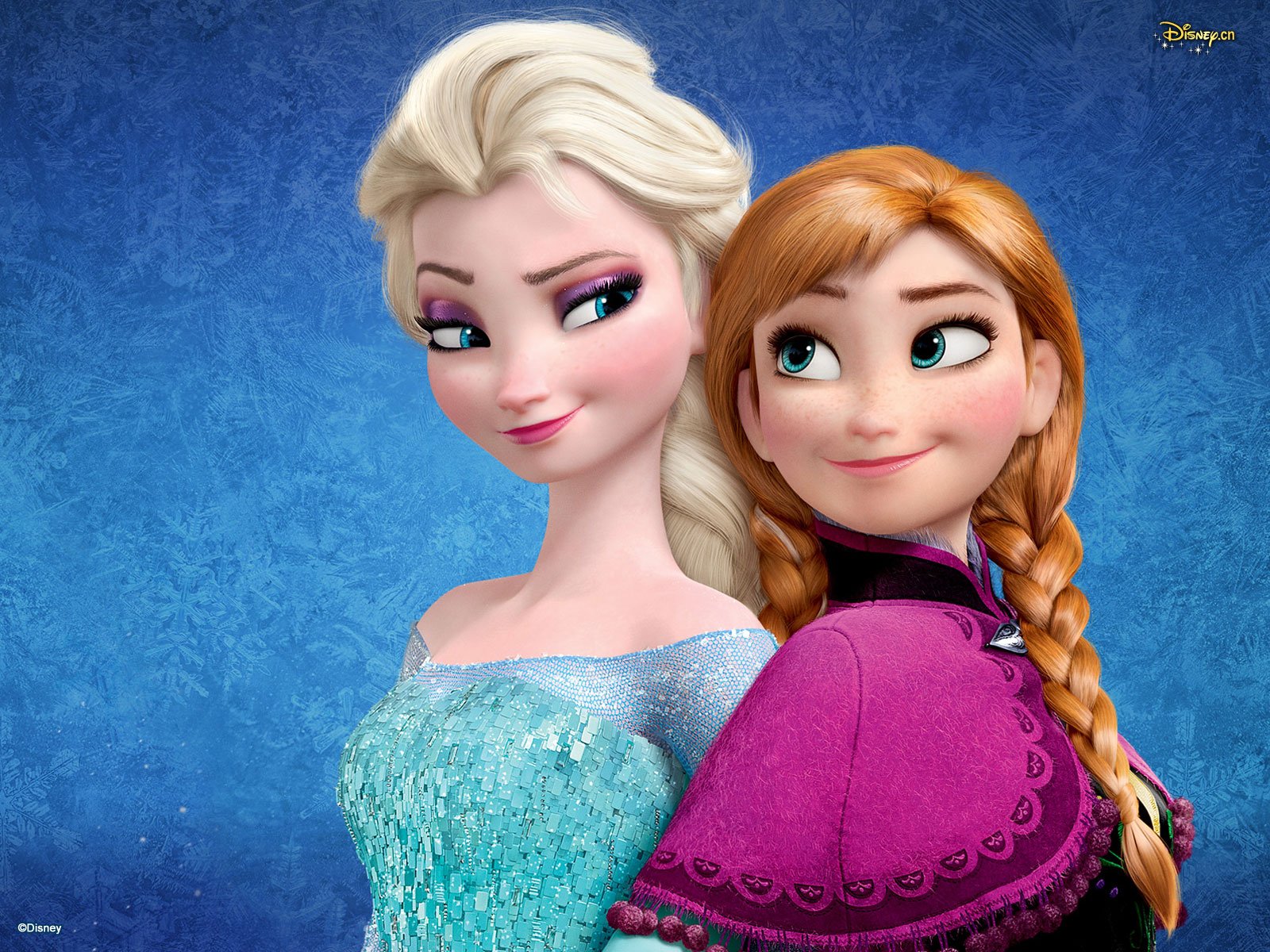 动漫,冰雪奇缘,儿童桌面专用