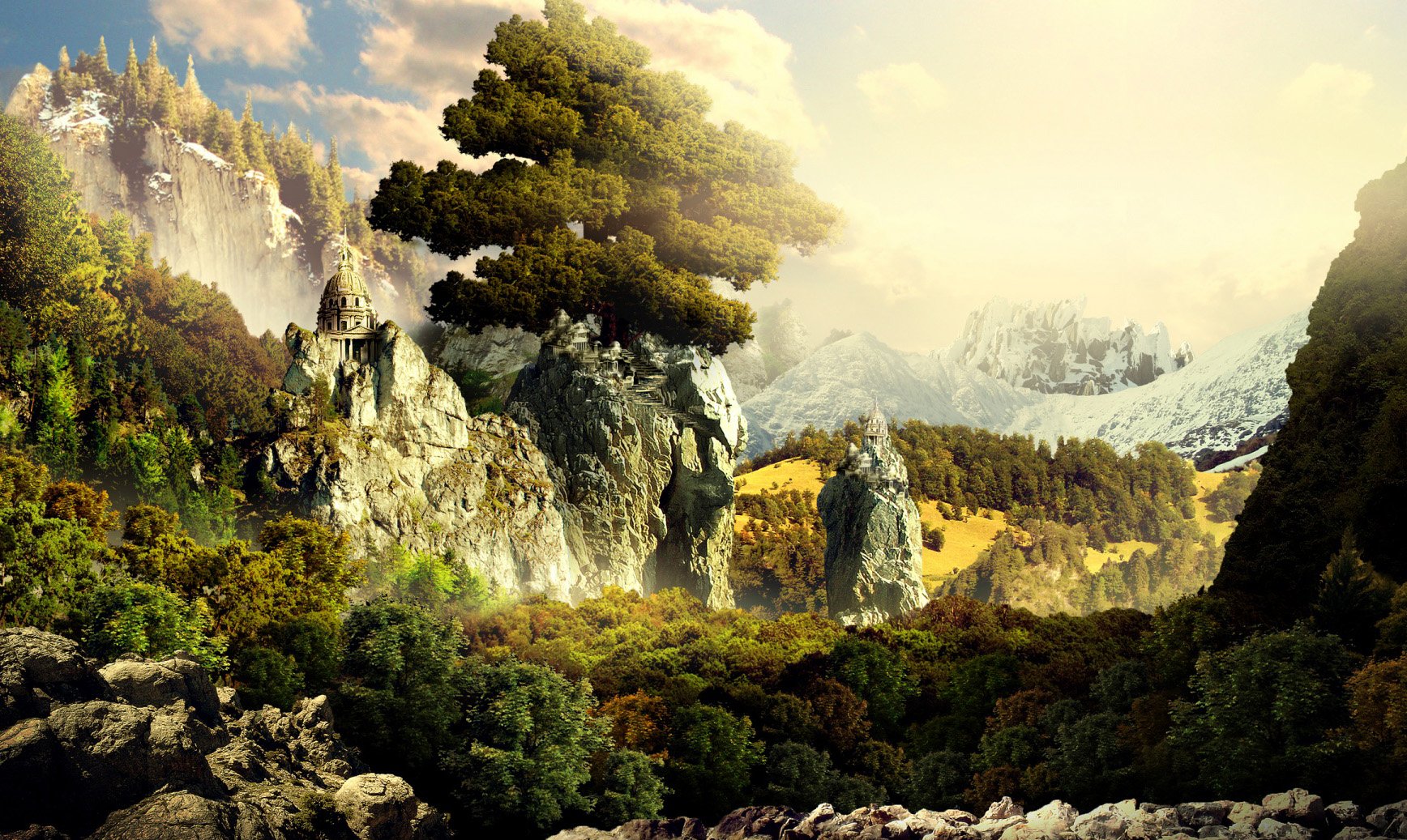 风景,儿童桌面专用