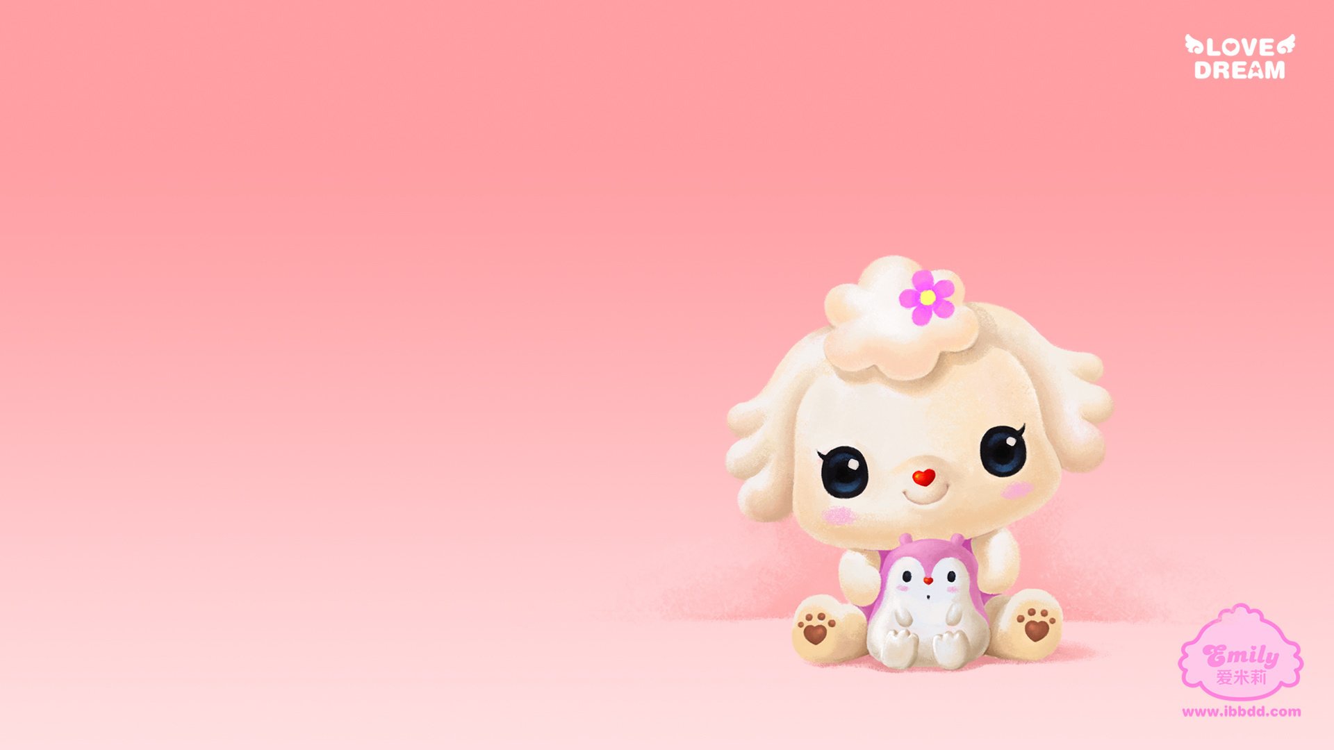 动漫,手绘,动画,漫画,儿童桌面专用,爱米莉