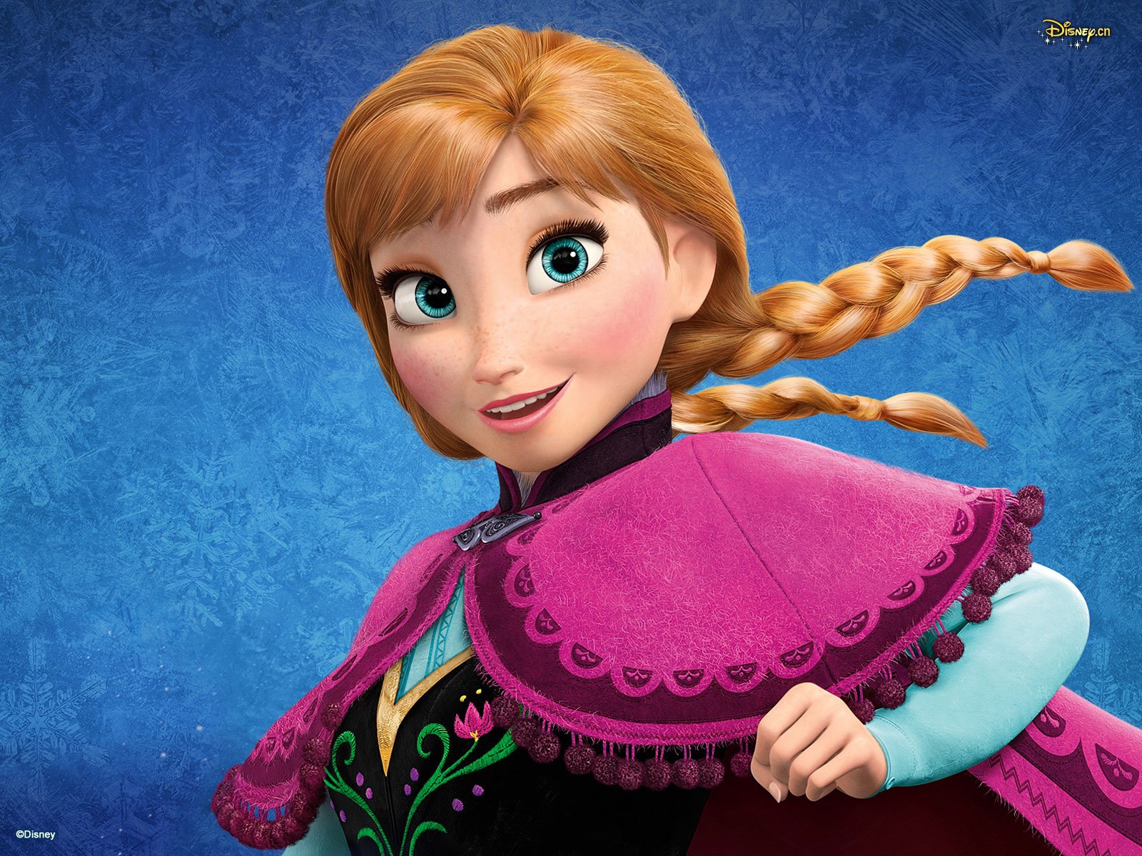 动漫,冰雪奇缘,儿童桌面专用