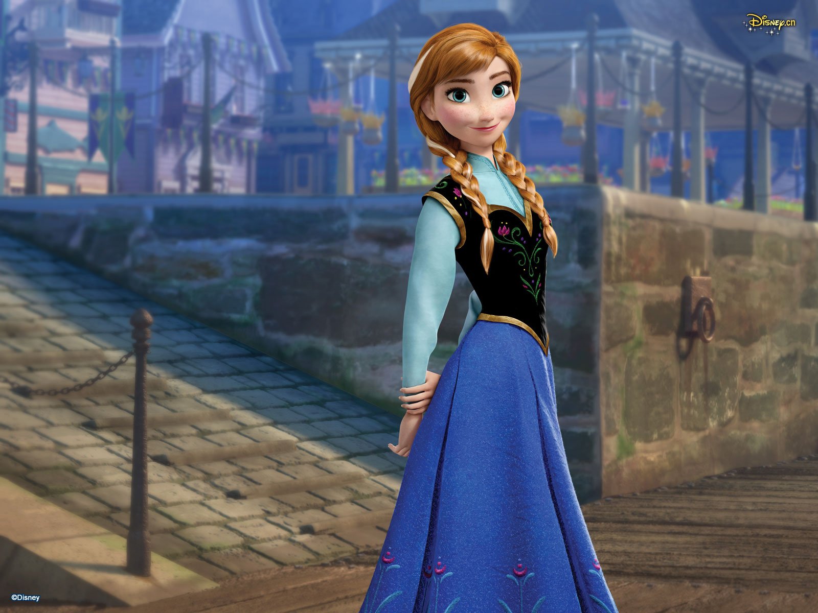 动漫,冰雪奇缘,儿童桌面专用