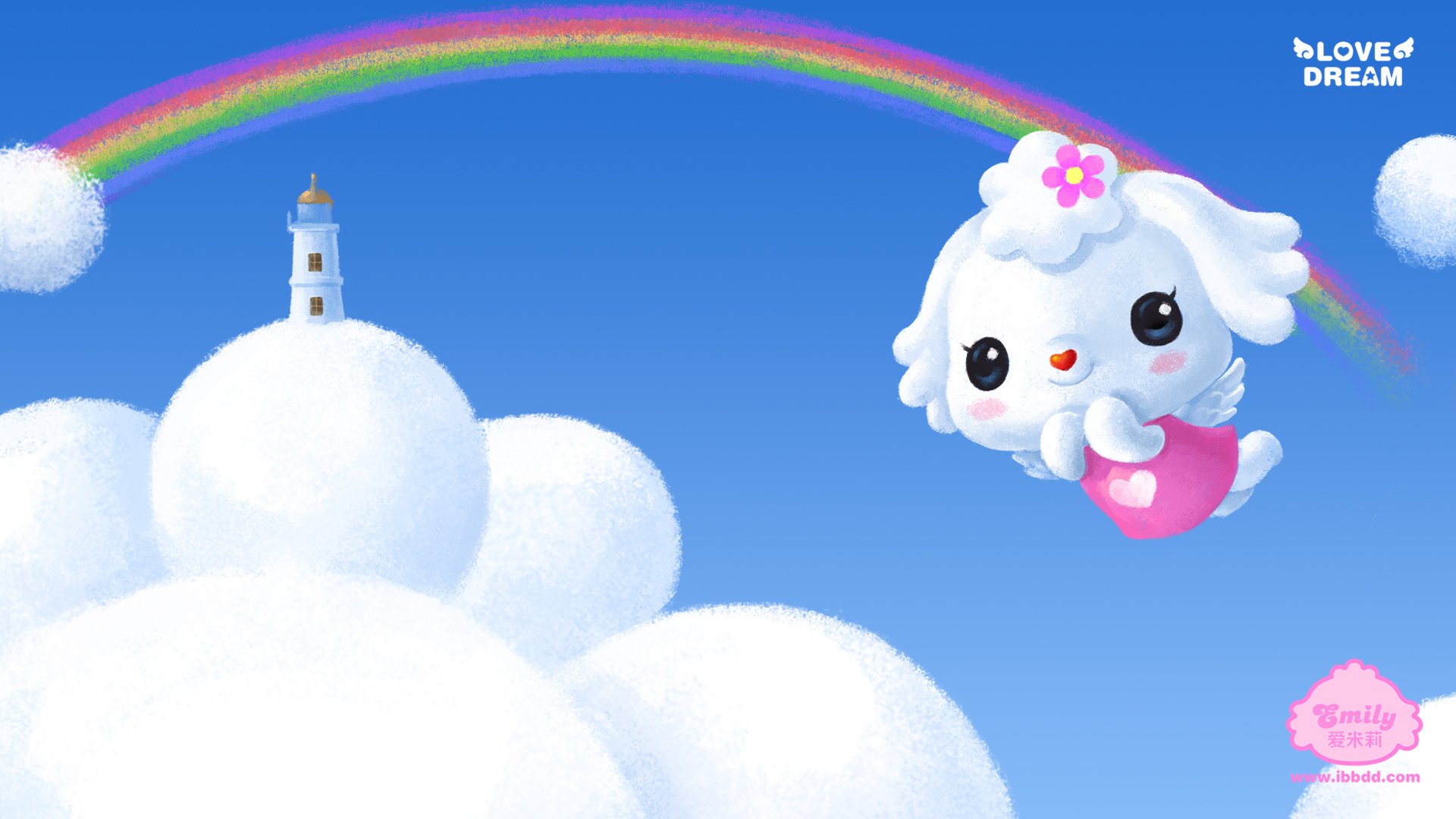 动漫,手绘,动画,漫画,儿童桌面专用,爱米莉