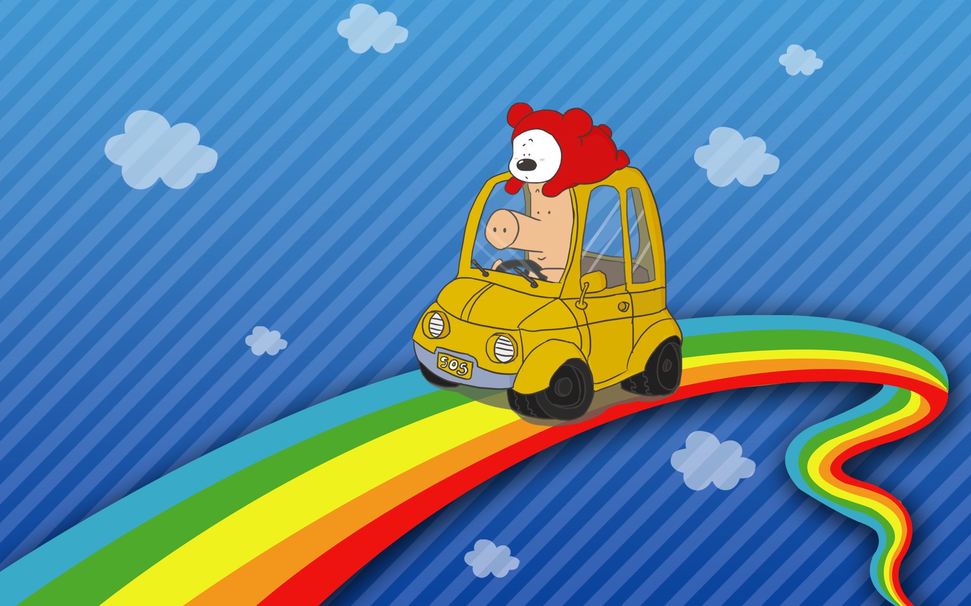 动漫卡通,手绘,动画,小囧熊,儿童桌面专用