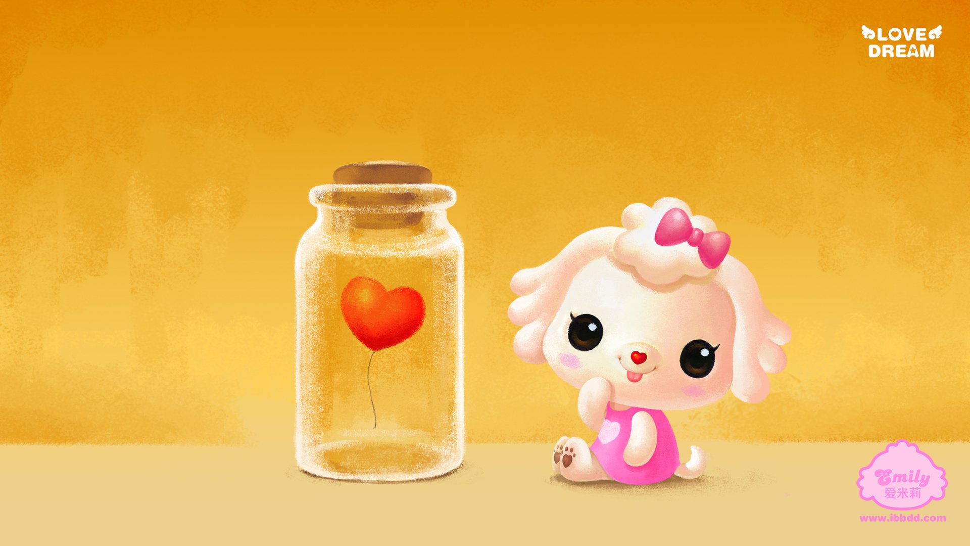 动漫,手绘,动画,漫画,儿童桌面专用,爱米莉