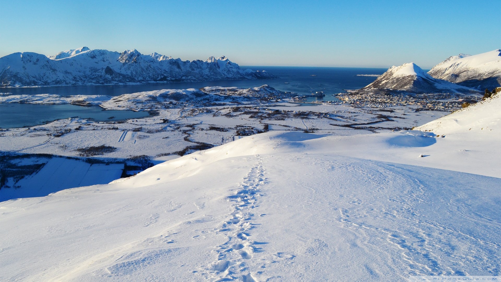 风景,冰天雪地,儿童桌面专用