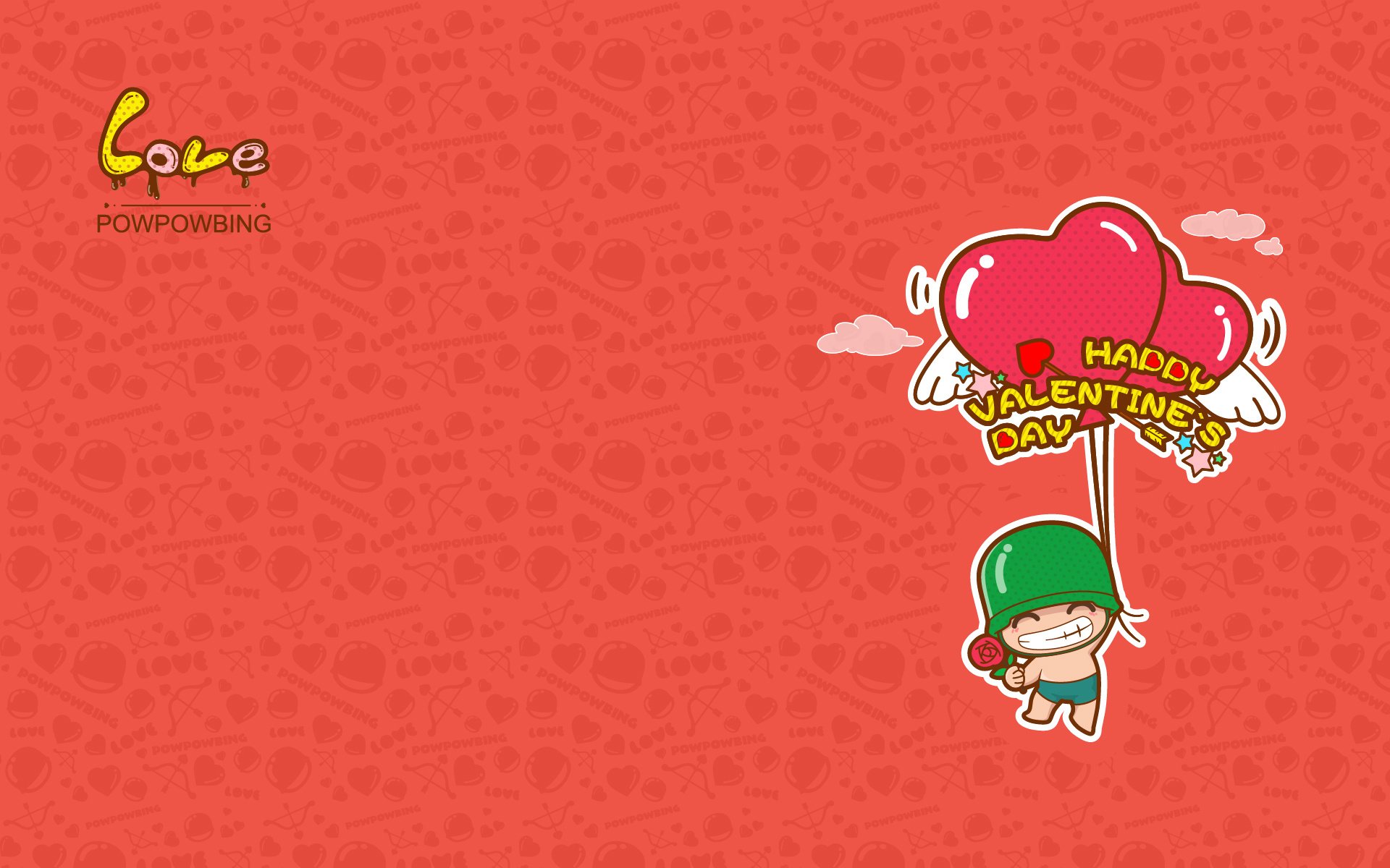 炮炮兵,情人节,卡通,动漫,炮炮兵情人节