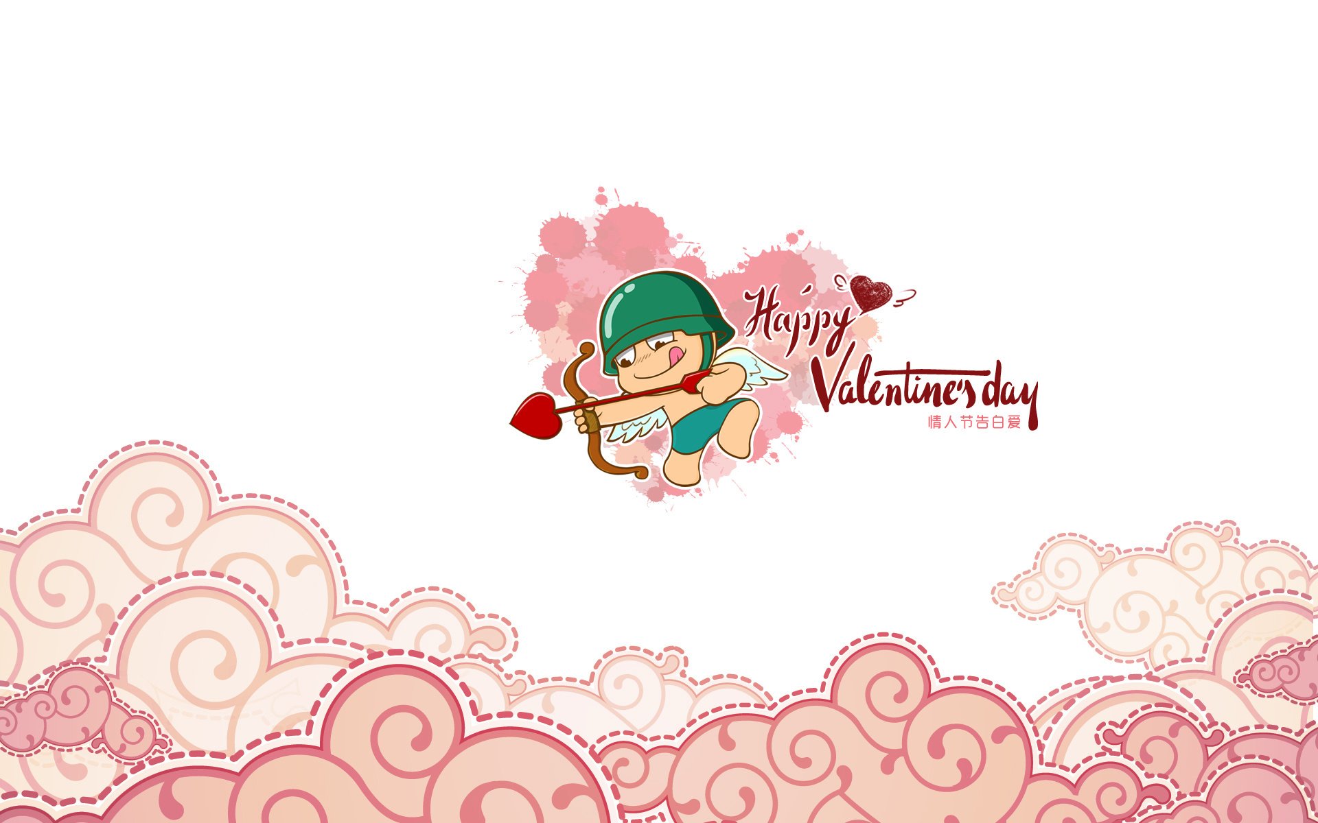 炮炮兵,情人节,卡通,动漫,炮炮兵情人节